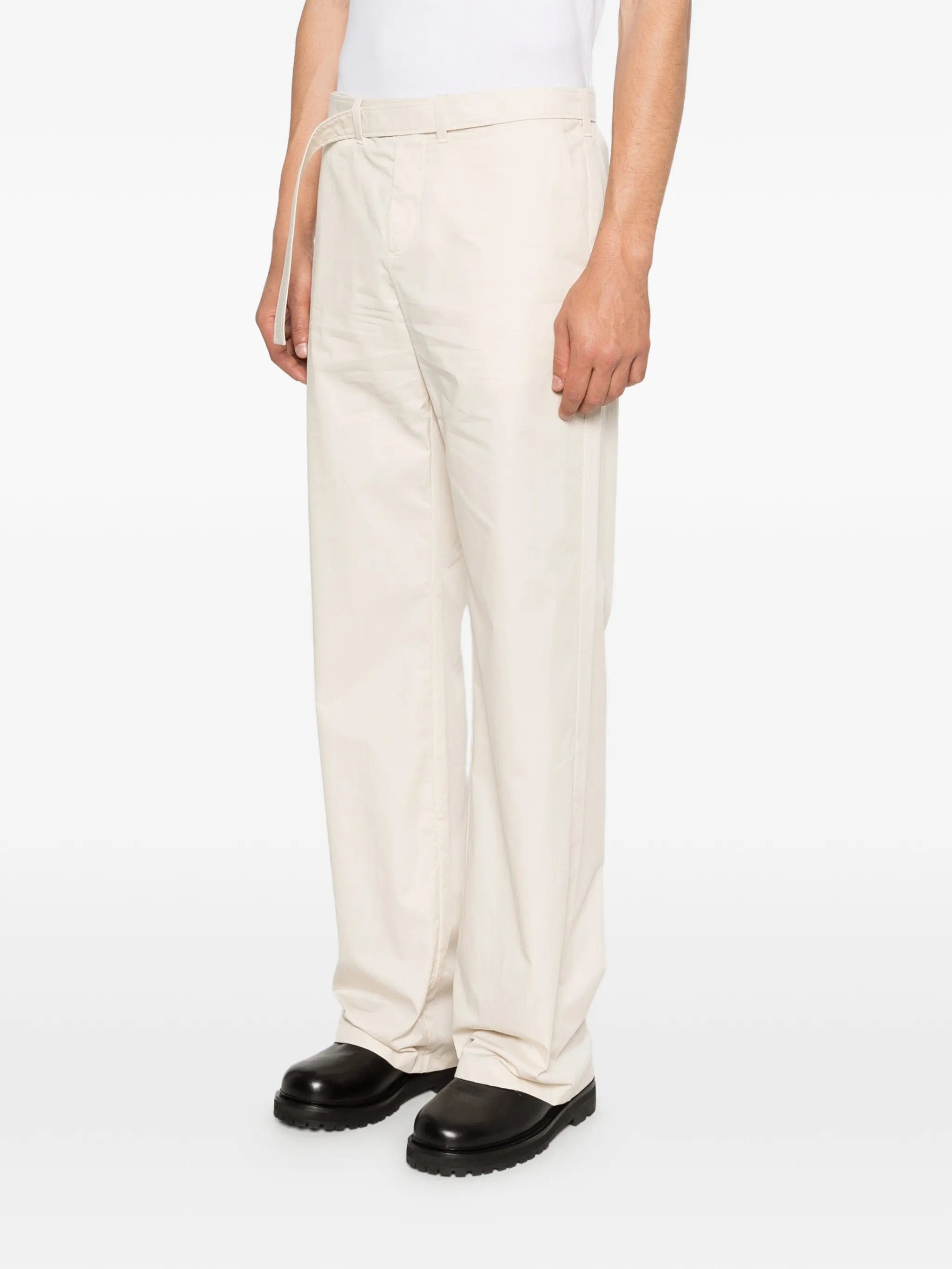 Rier belted suit trousers