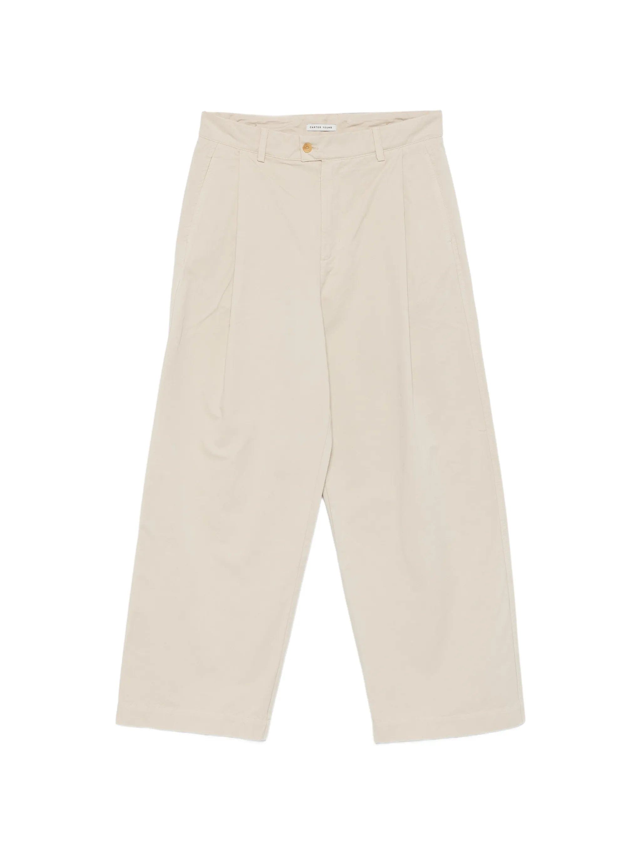 Carter Young straight leg trousers