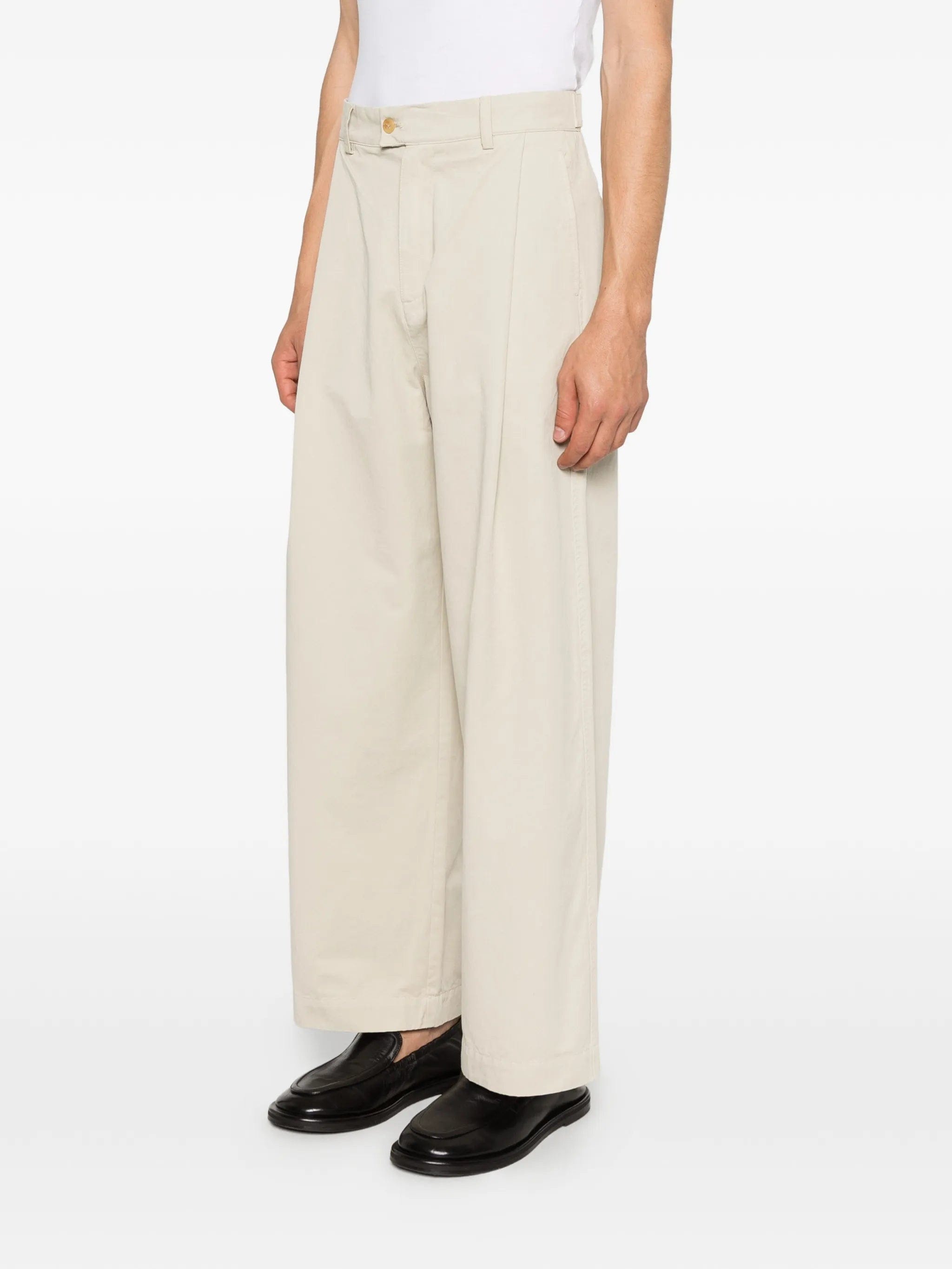 Carter Young straight leg trousers