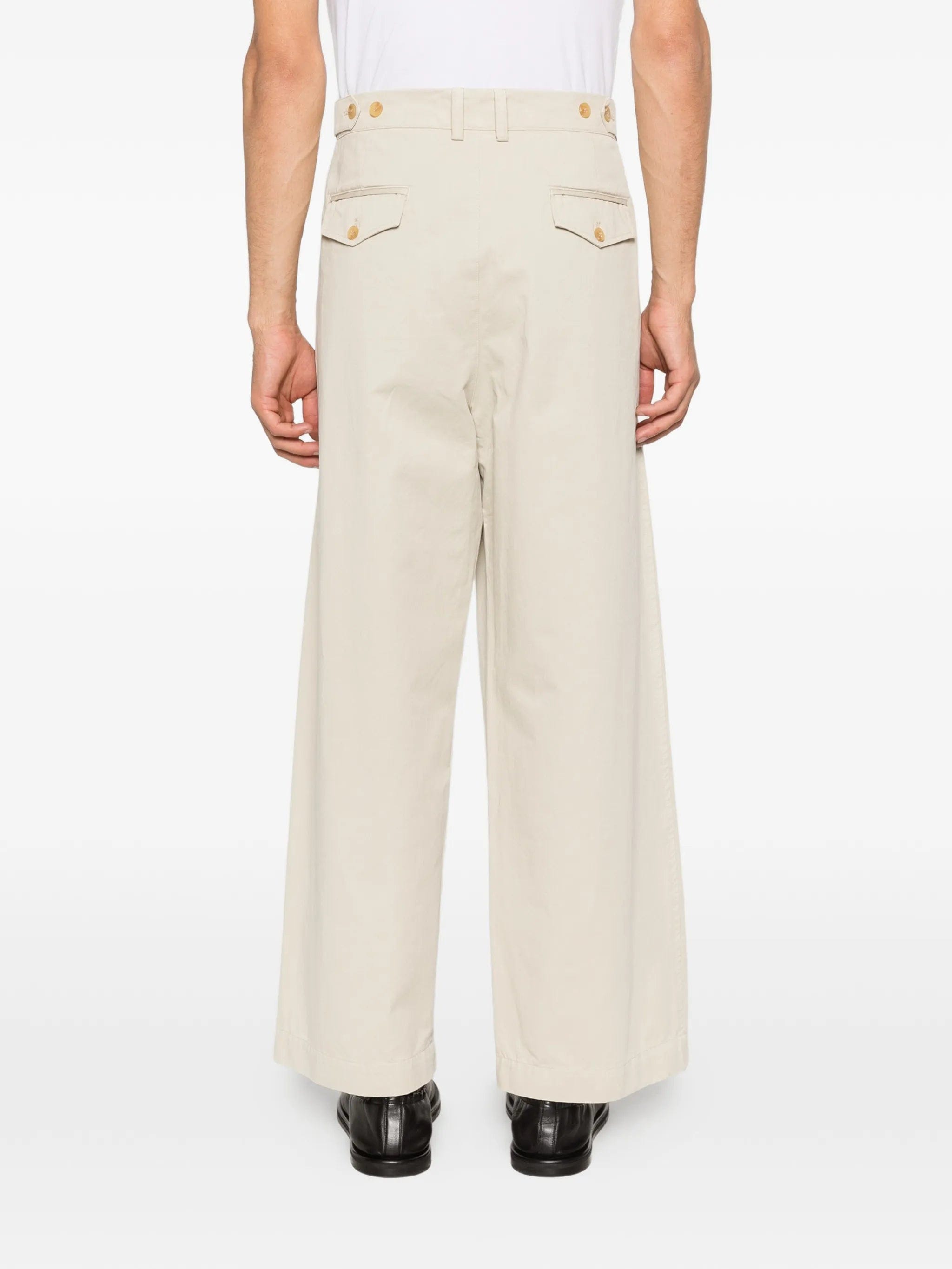 Carter Young straight leg trousers