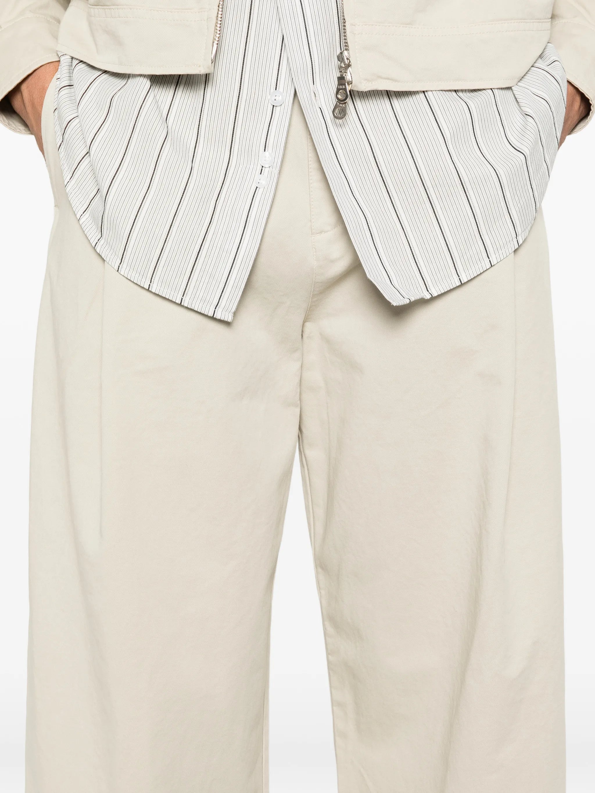 Carter Young straight leg trousers