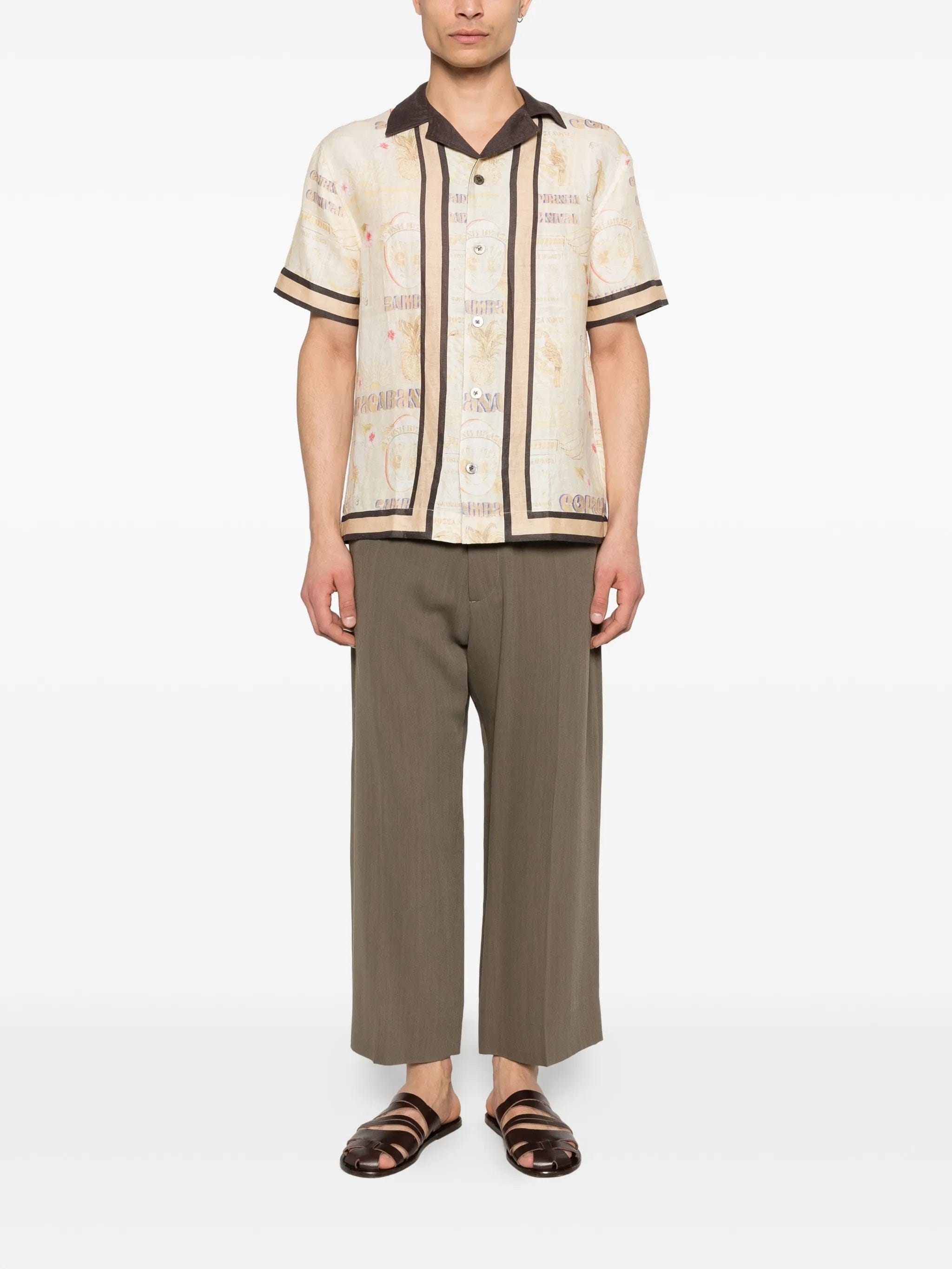 CHÉ Monte Cristo short - sleeves shirt