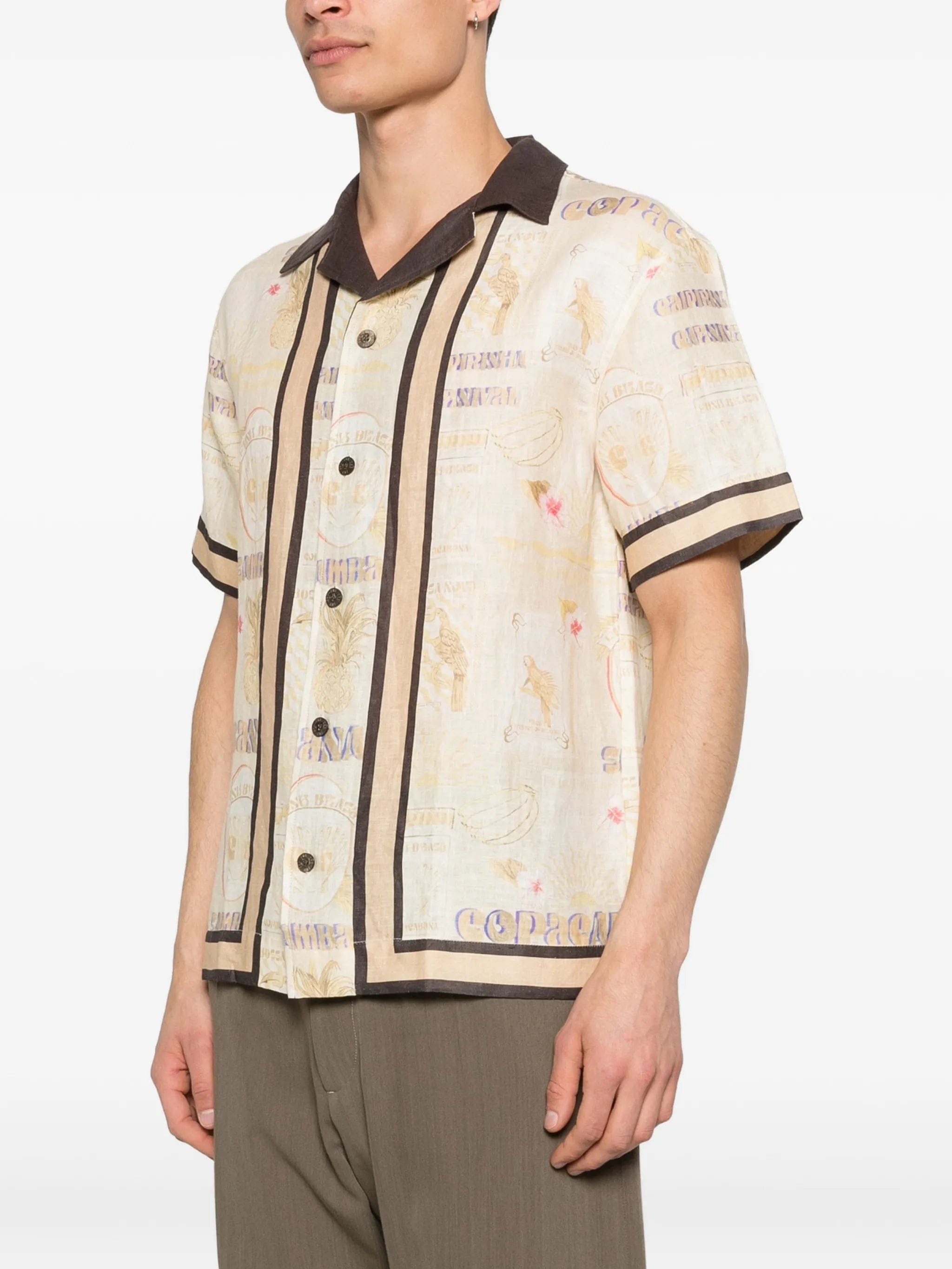 CHÉ Monte Cristo short - sleeves shirt