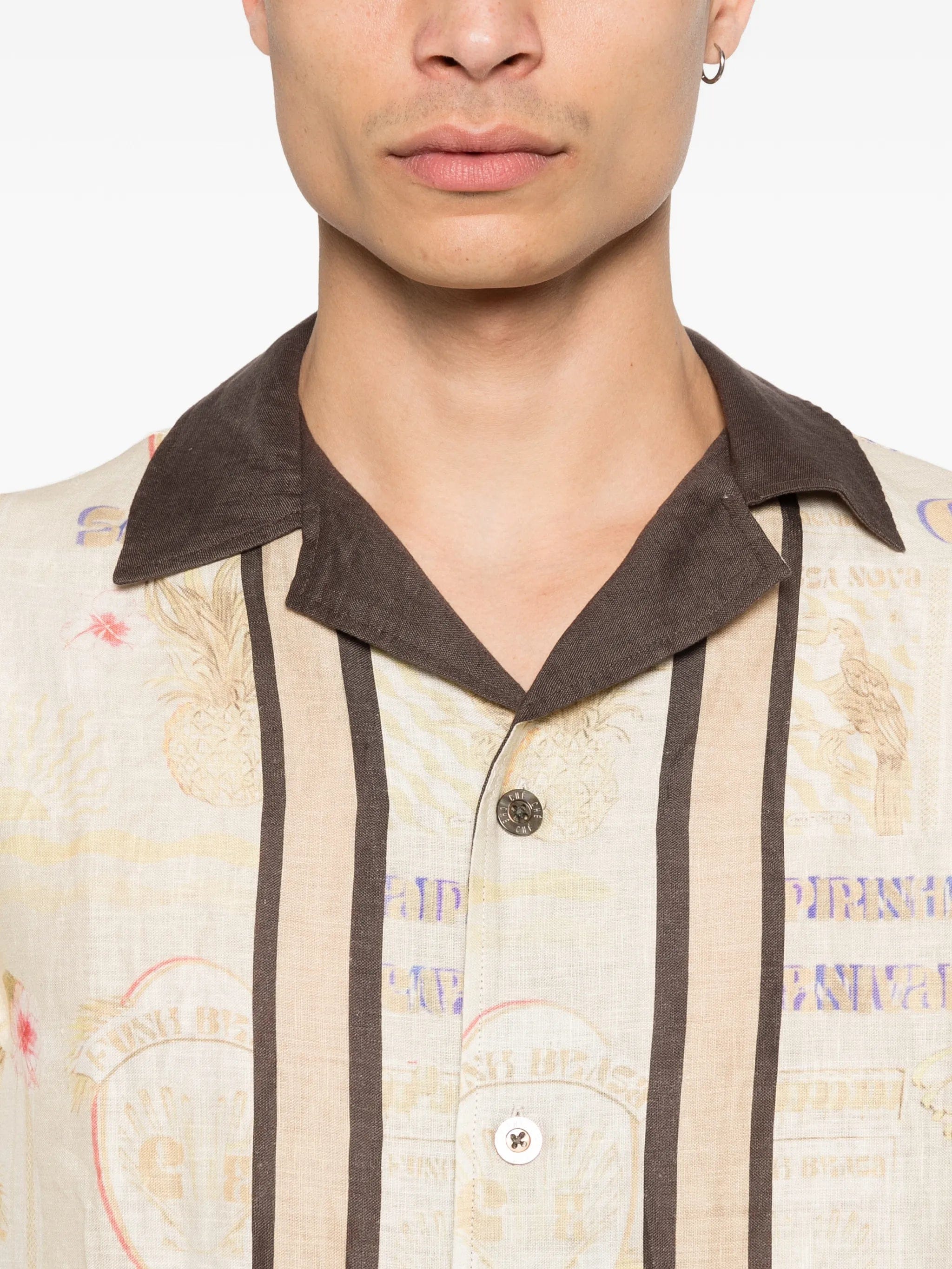 CHÉ Monte Cristo short - sleeves shirt
