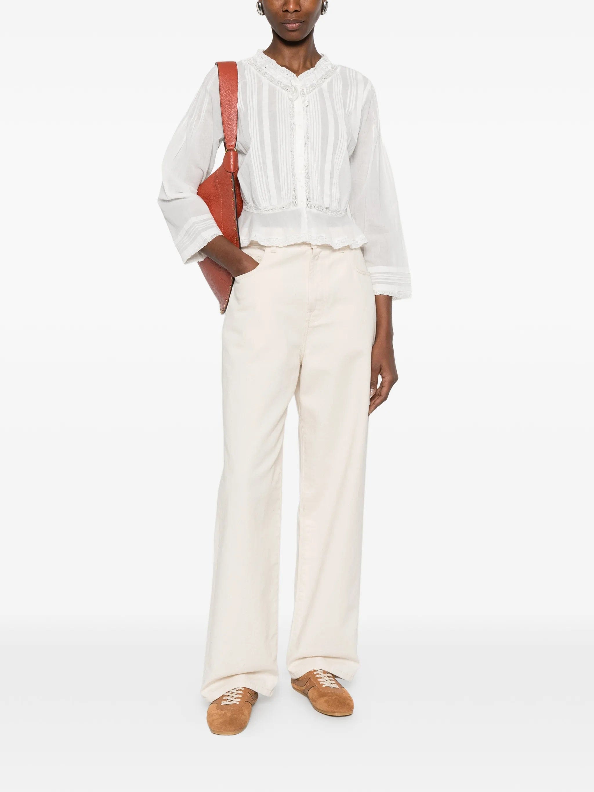 DÔEN Hillock lace - detail blouse