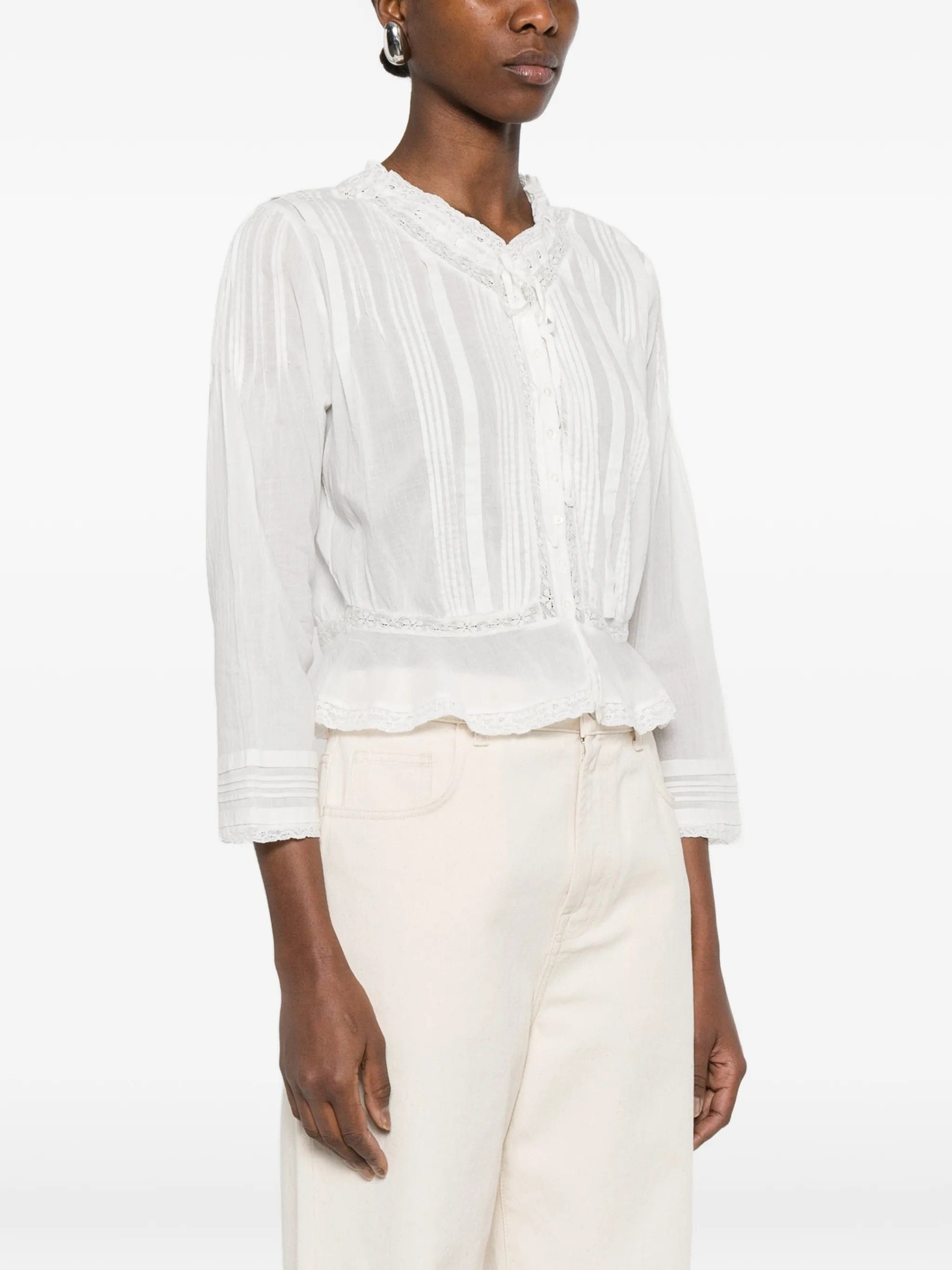 DÔEN Hillock lace - detail blouse