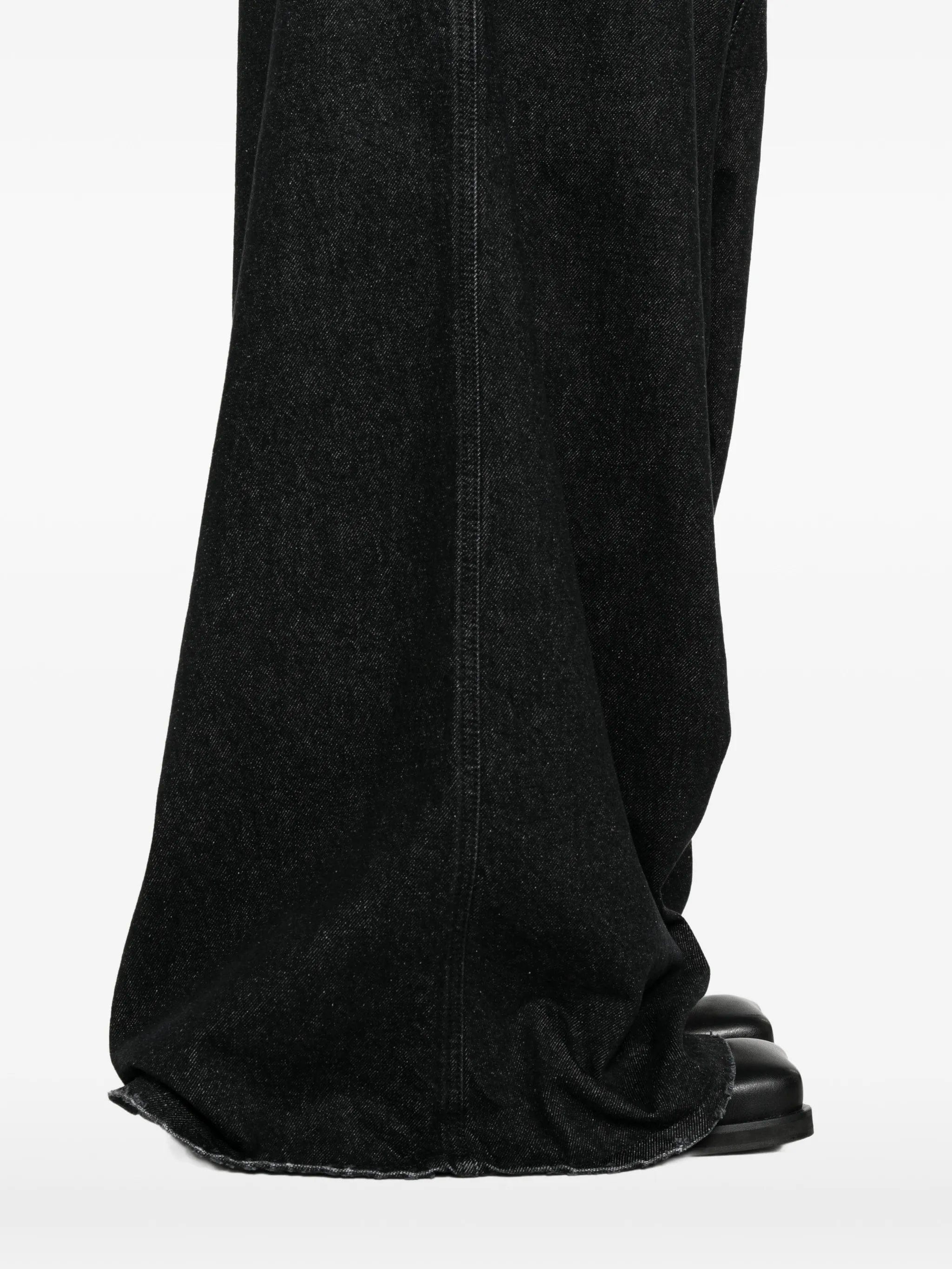 LỰU ĐẠN drop crotch wide leg jeans