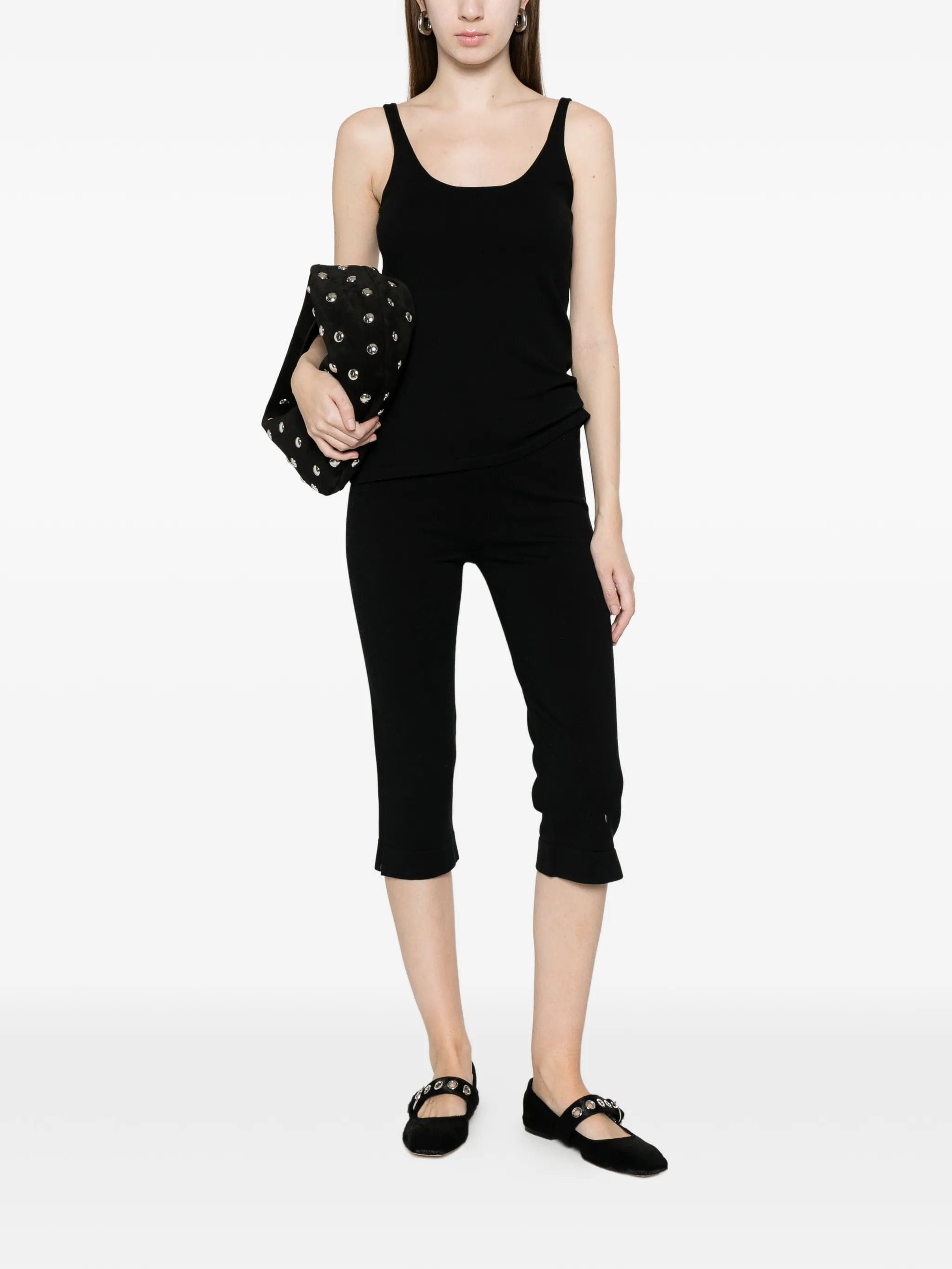 Soft Goat elasticed - waistband trousers