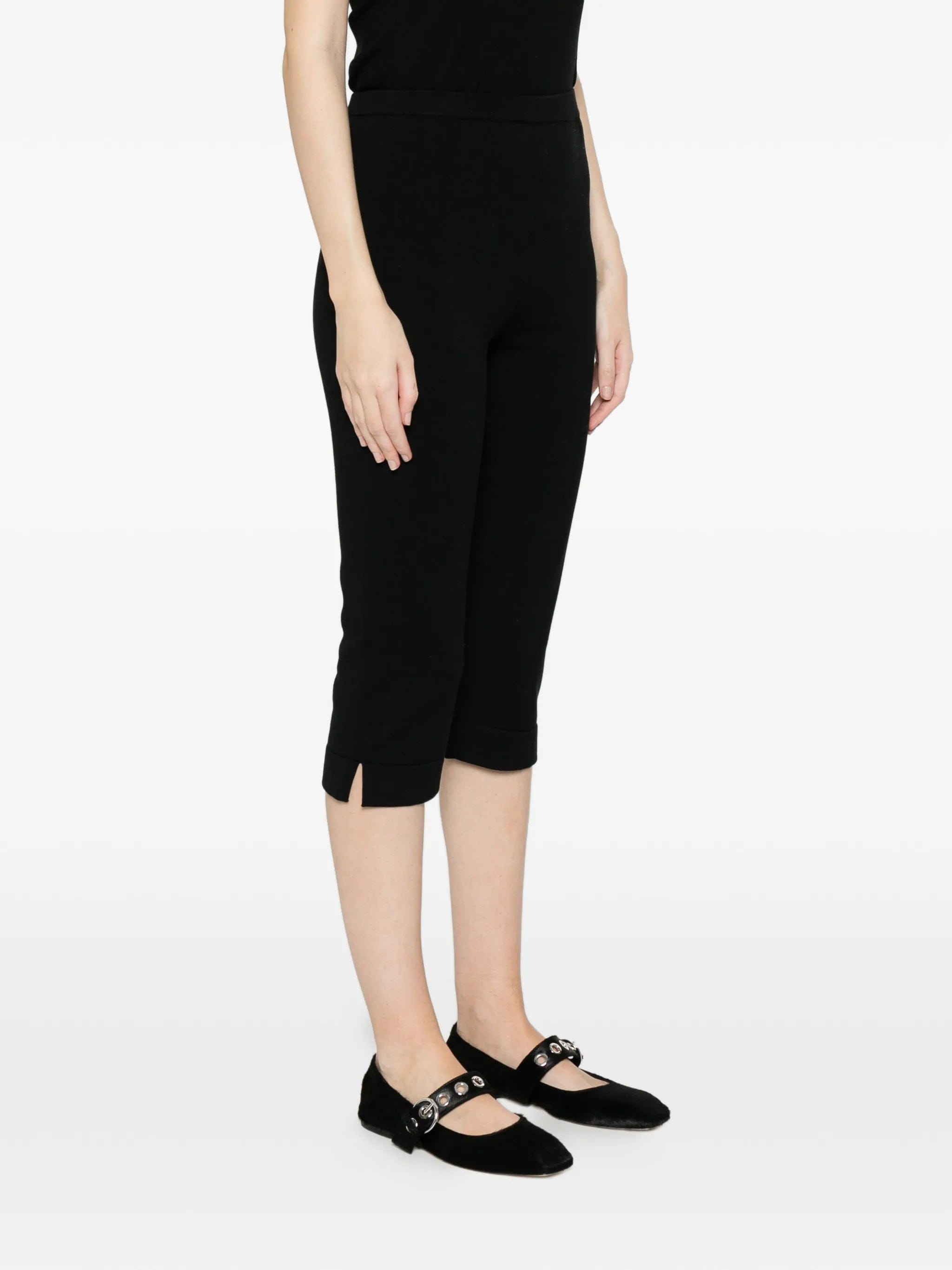 Soft Goat elasticed - waistband trousers