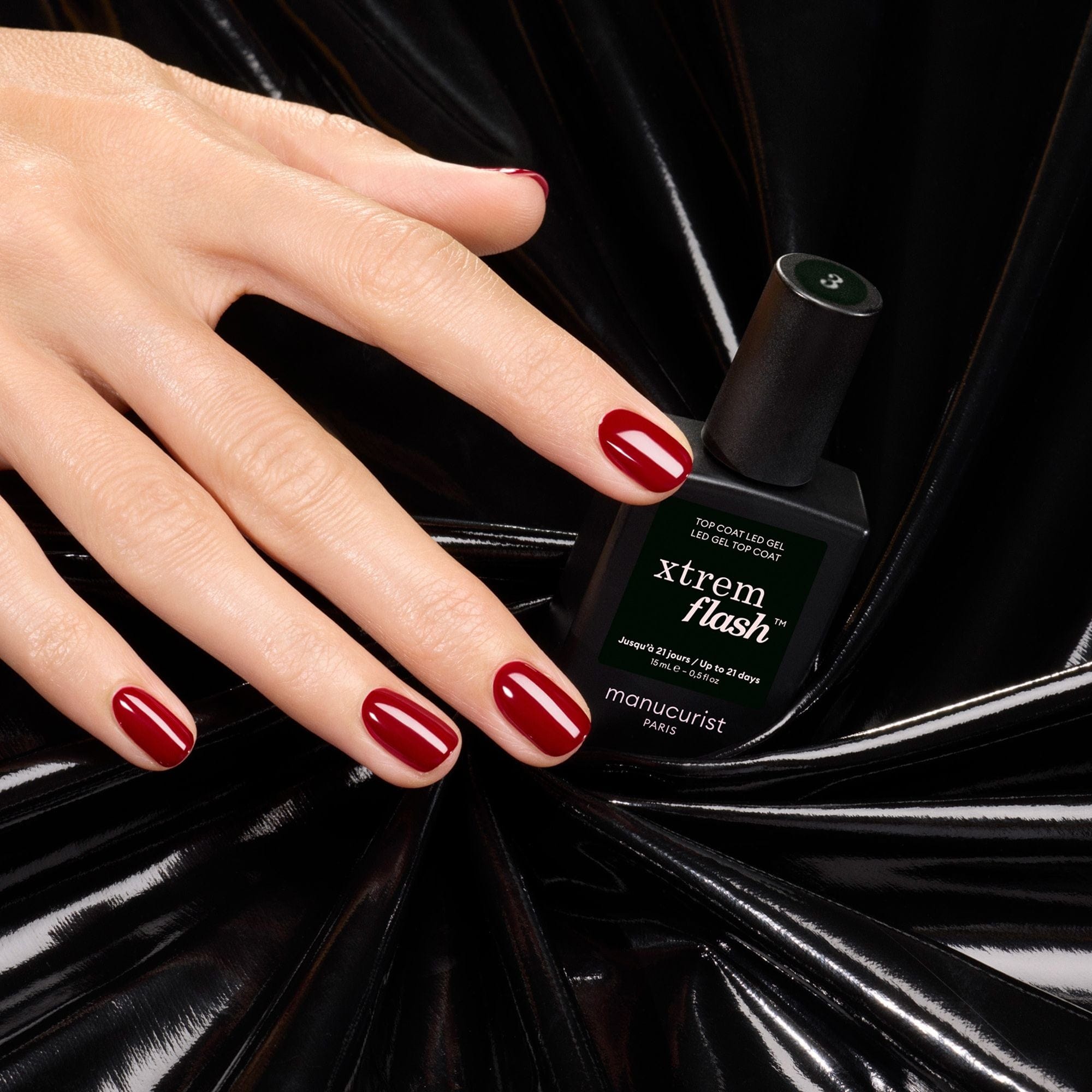 Manucurist Xtrem Flash Long - Lasting Gel Nail Polish Top Coat