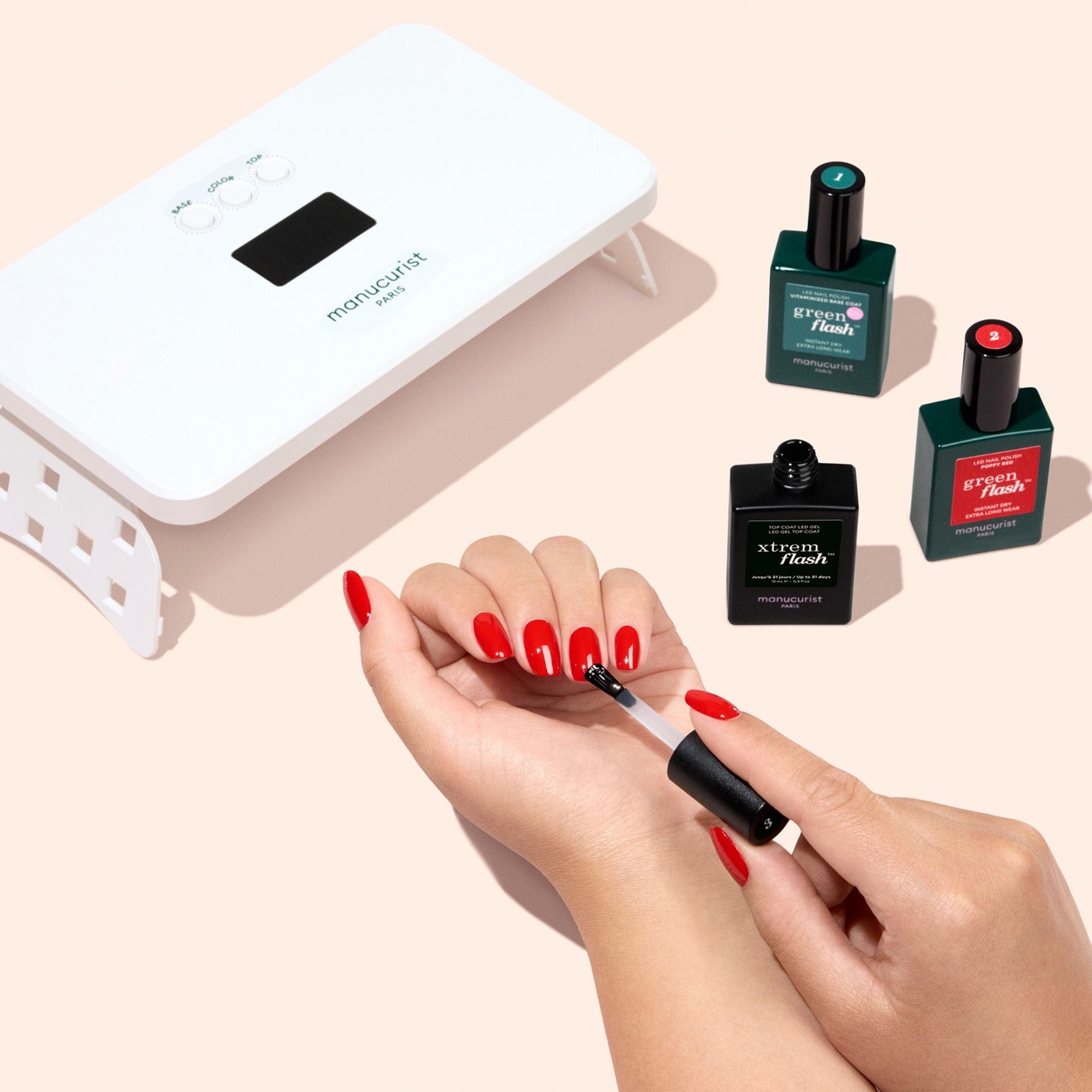 Manucurist Xtrem Flash Long - Lasting Gel Nail Polish Top Coat