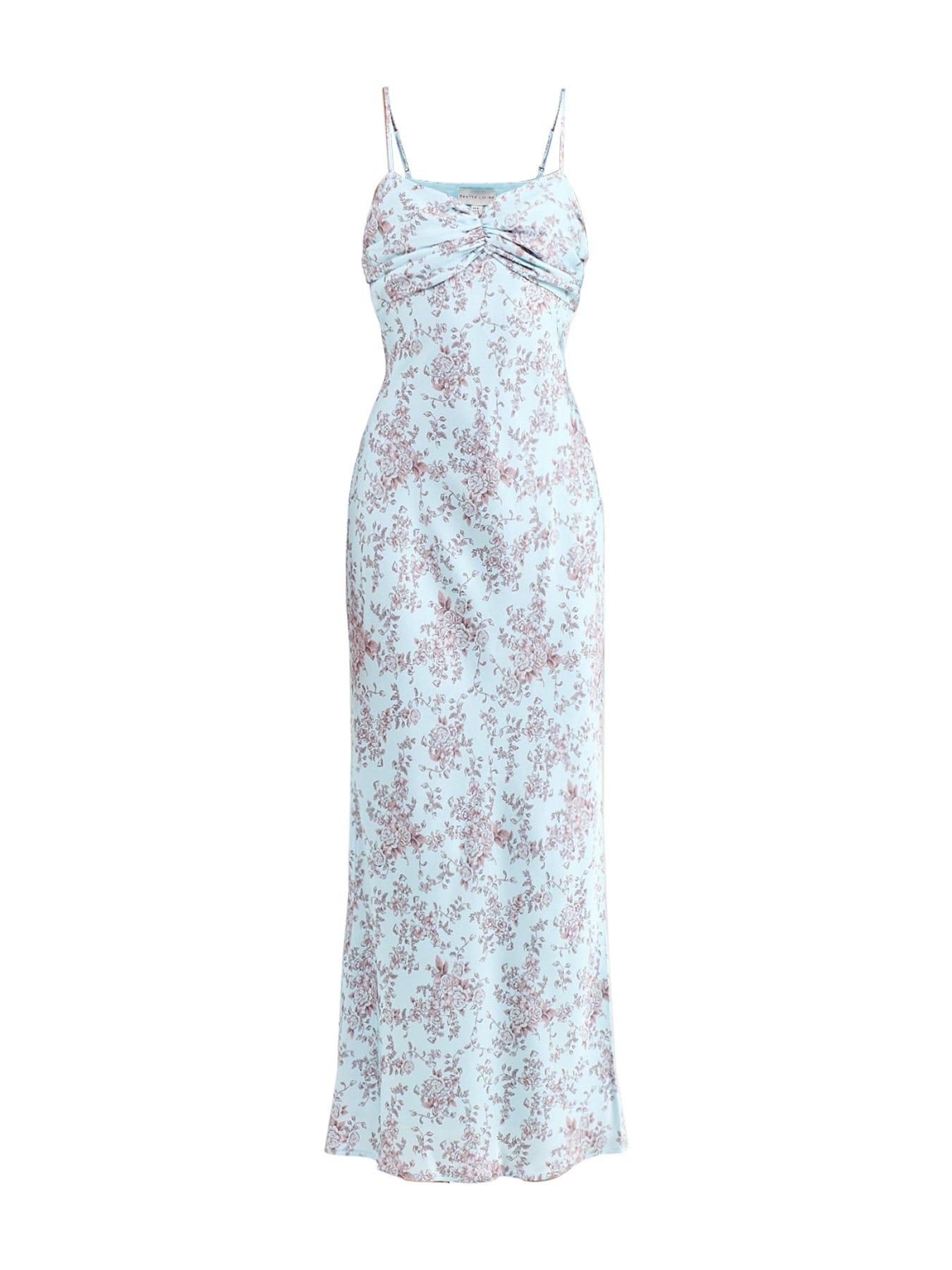 Pretty Lavish Joely Printed Maxi Dress Blue
