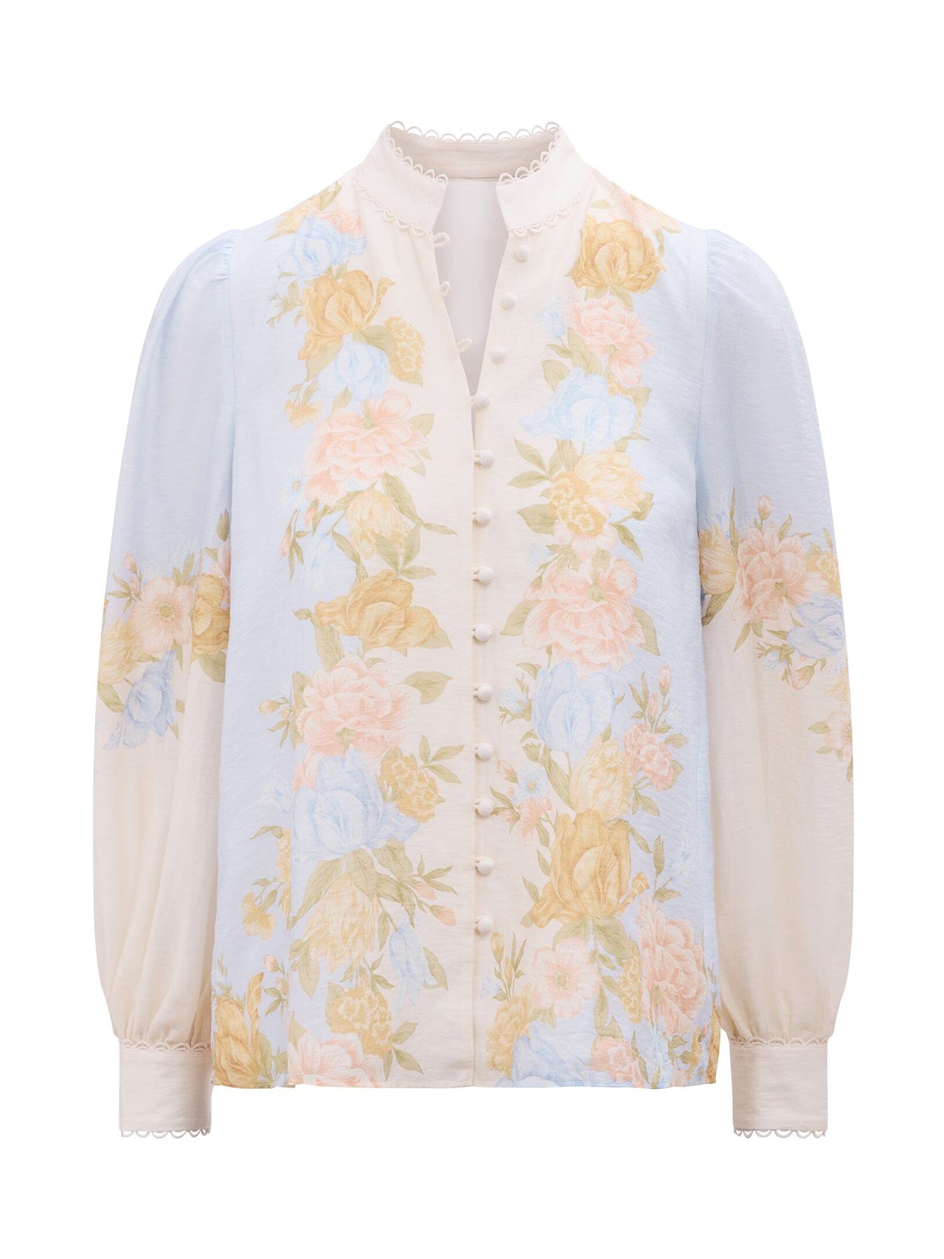 Forever New Emma Trimmed Blouse