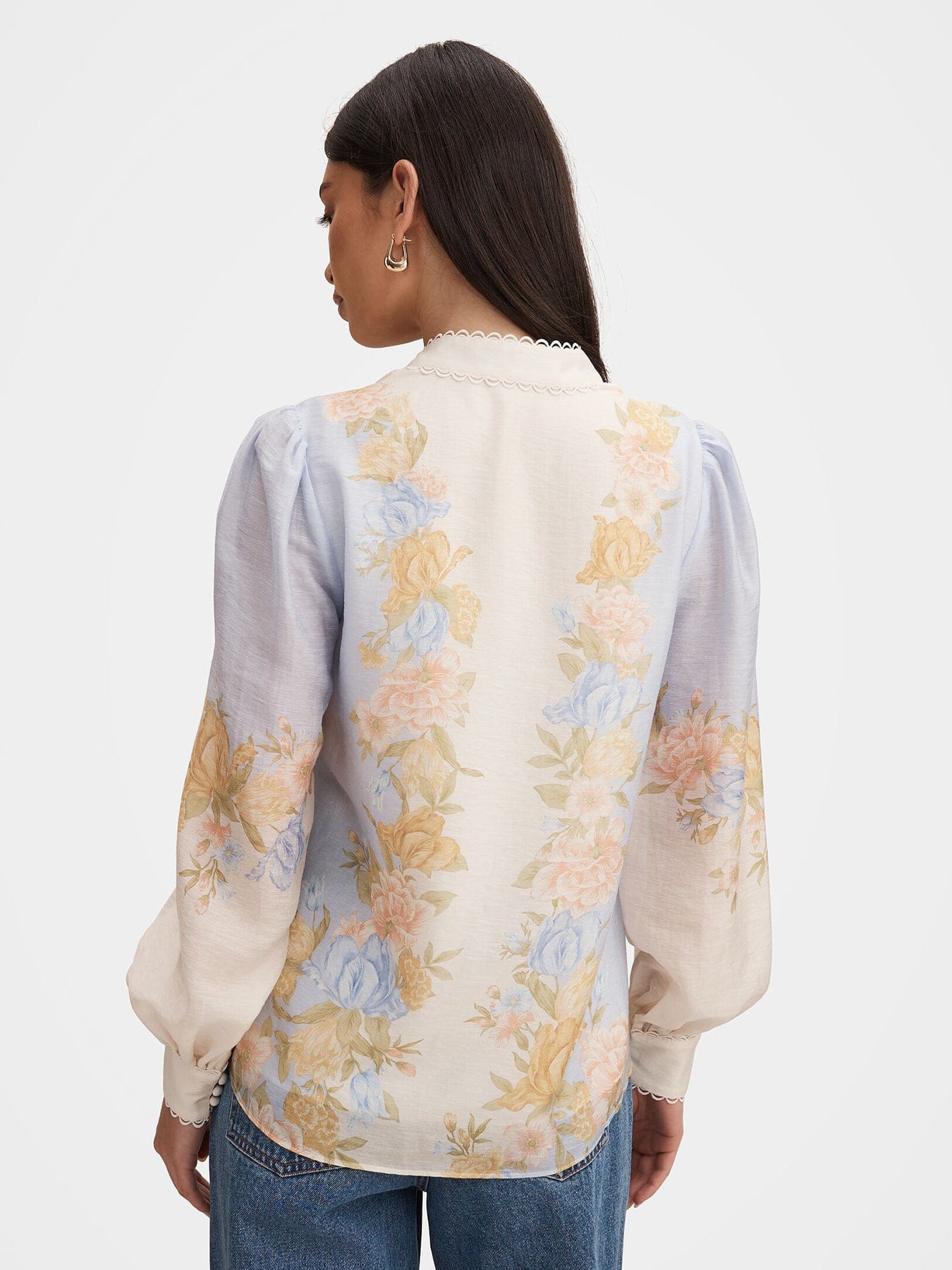 Forever New Emma Trimmed Blouse