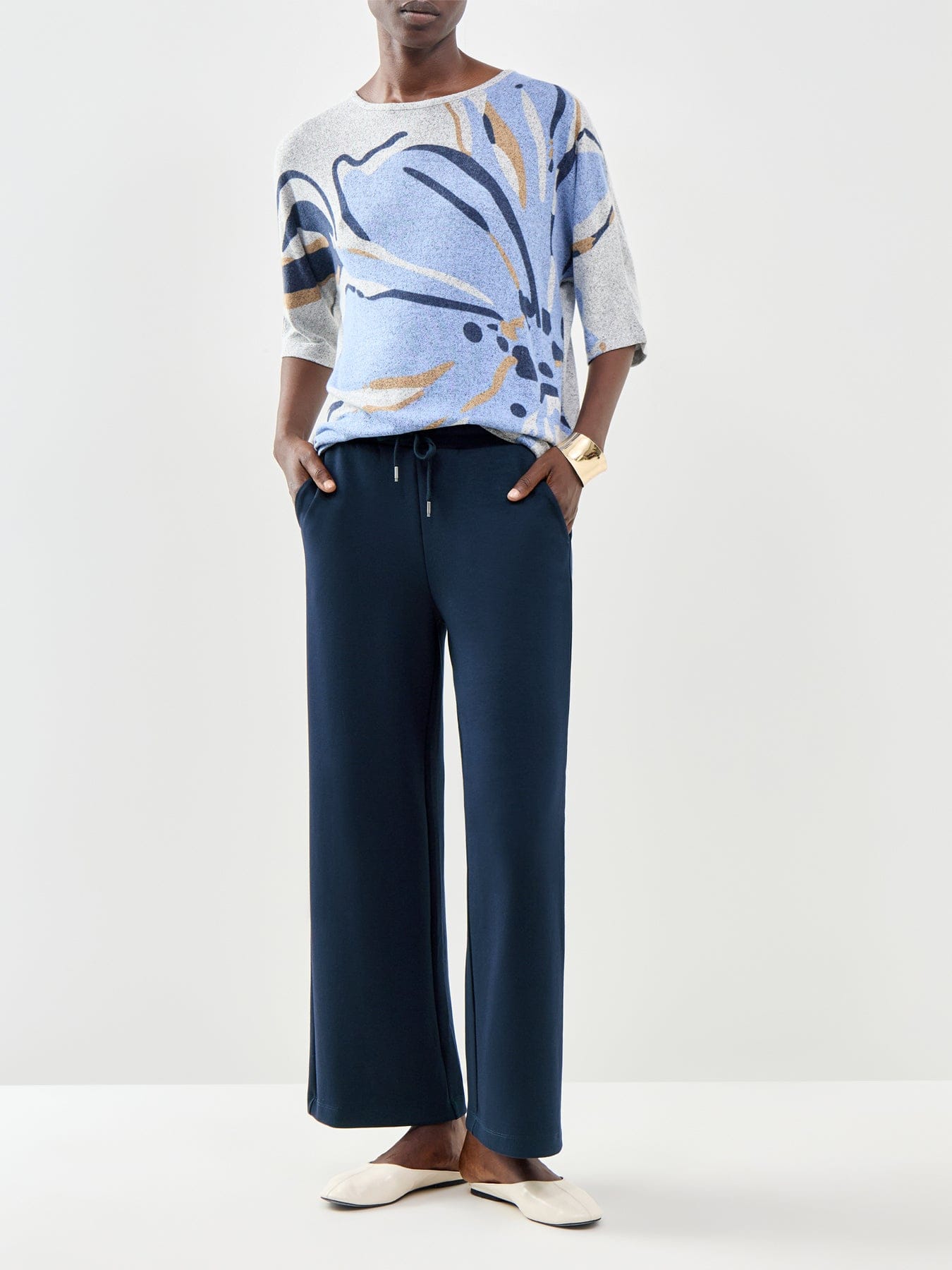 Soya Concept Banu 33 Trousers Navy