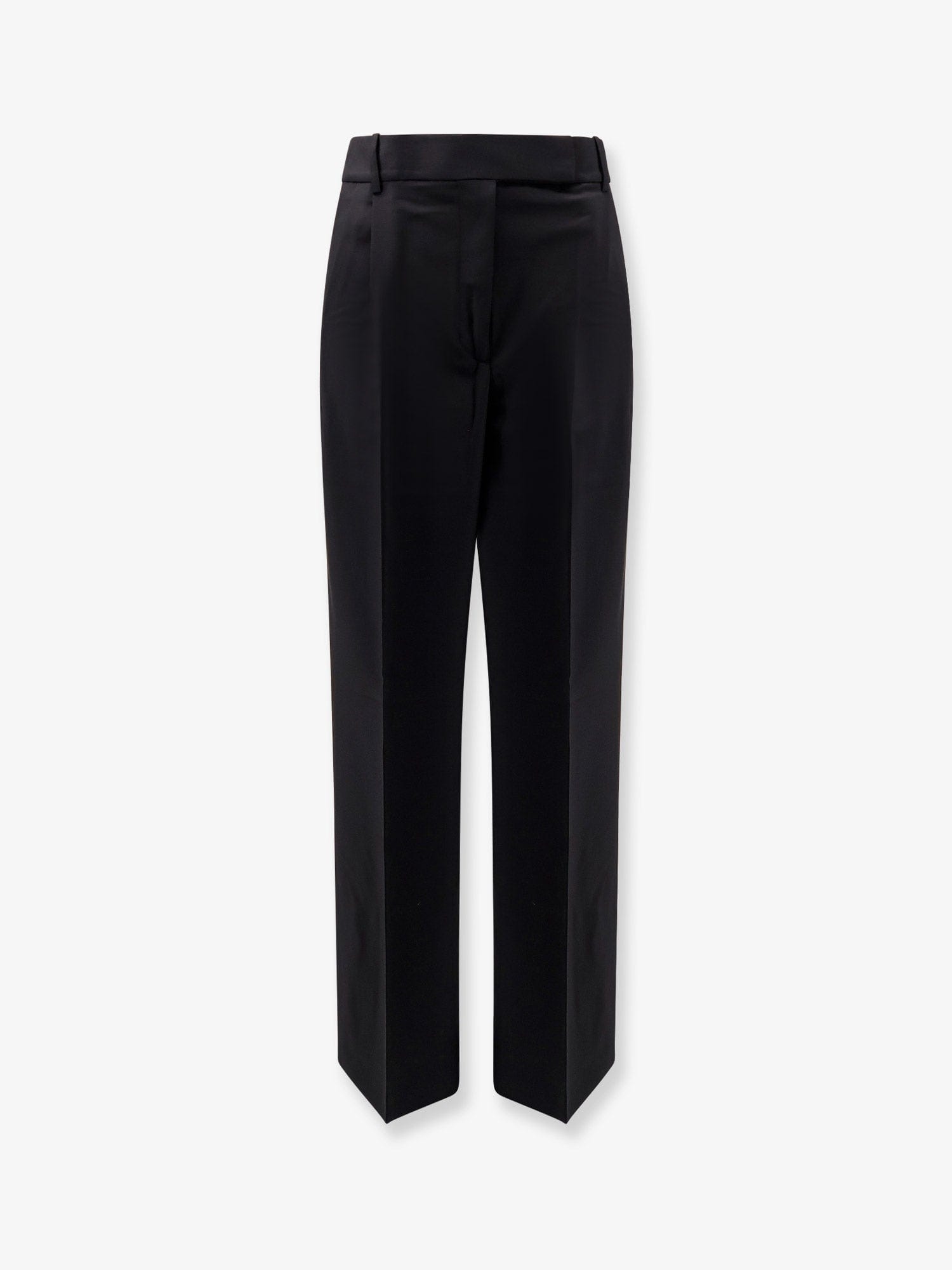 ROHE Midwaist wool blend trousers