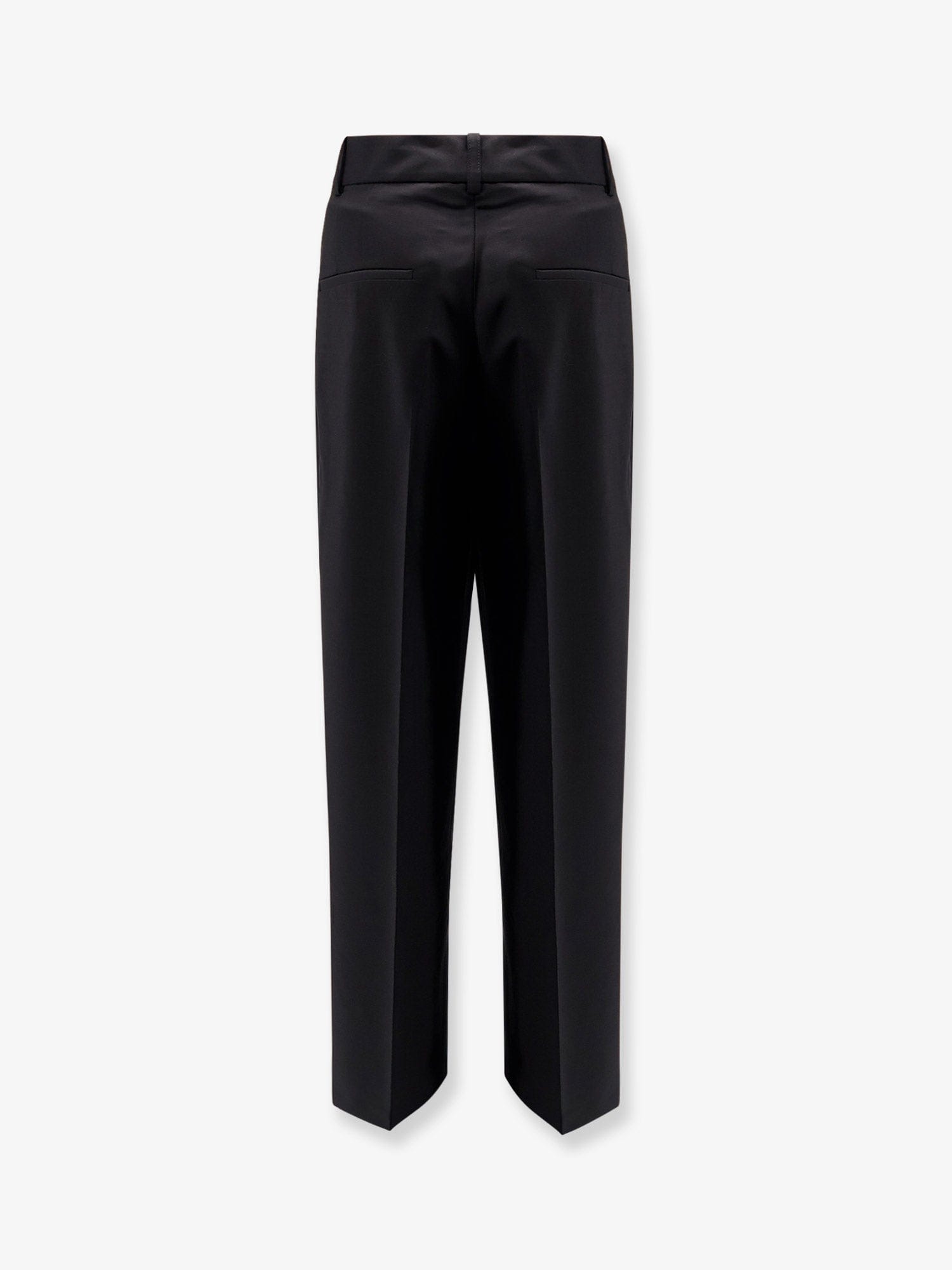 ROHE Midwaist wool blend trousers