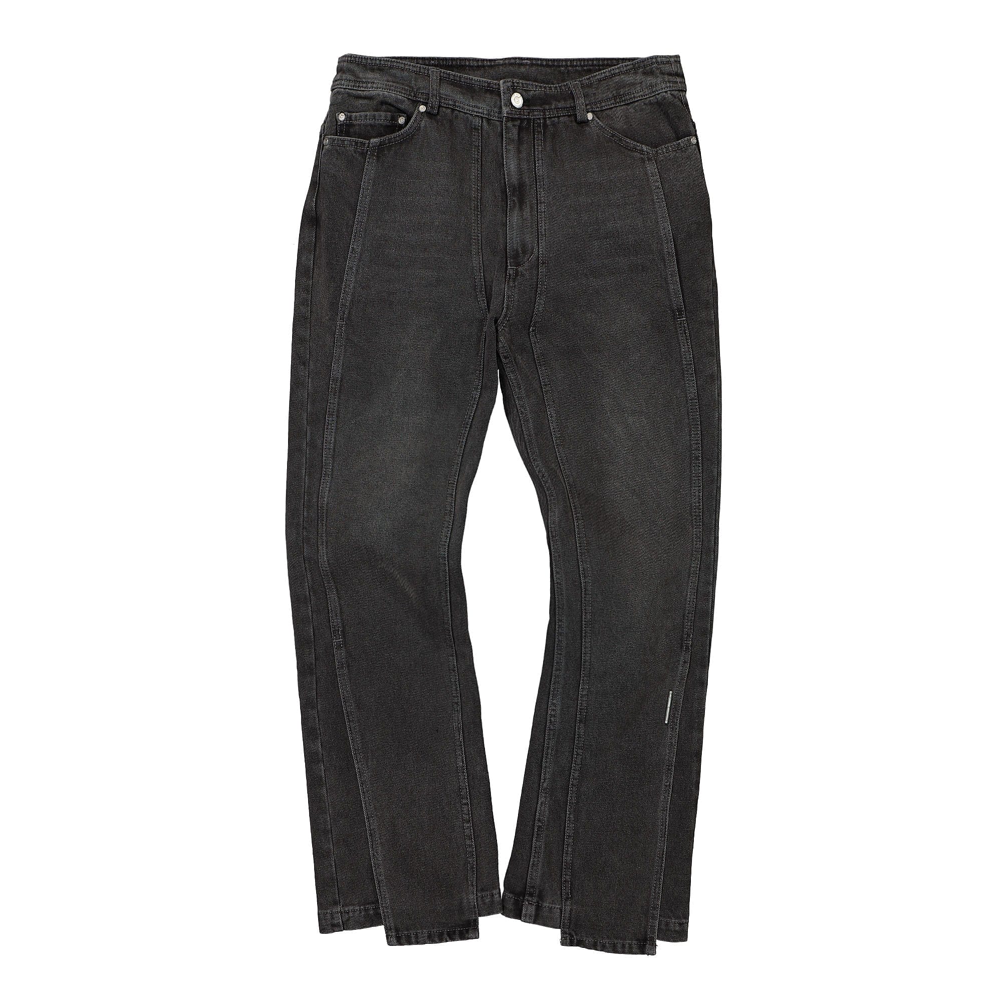 C2H4 Layered Flappy Jeans