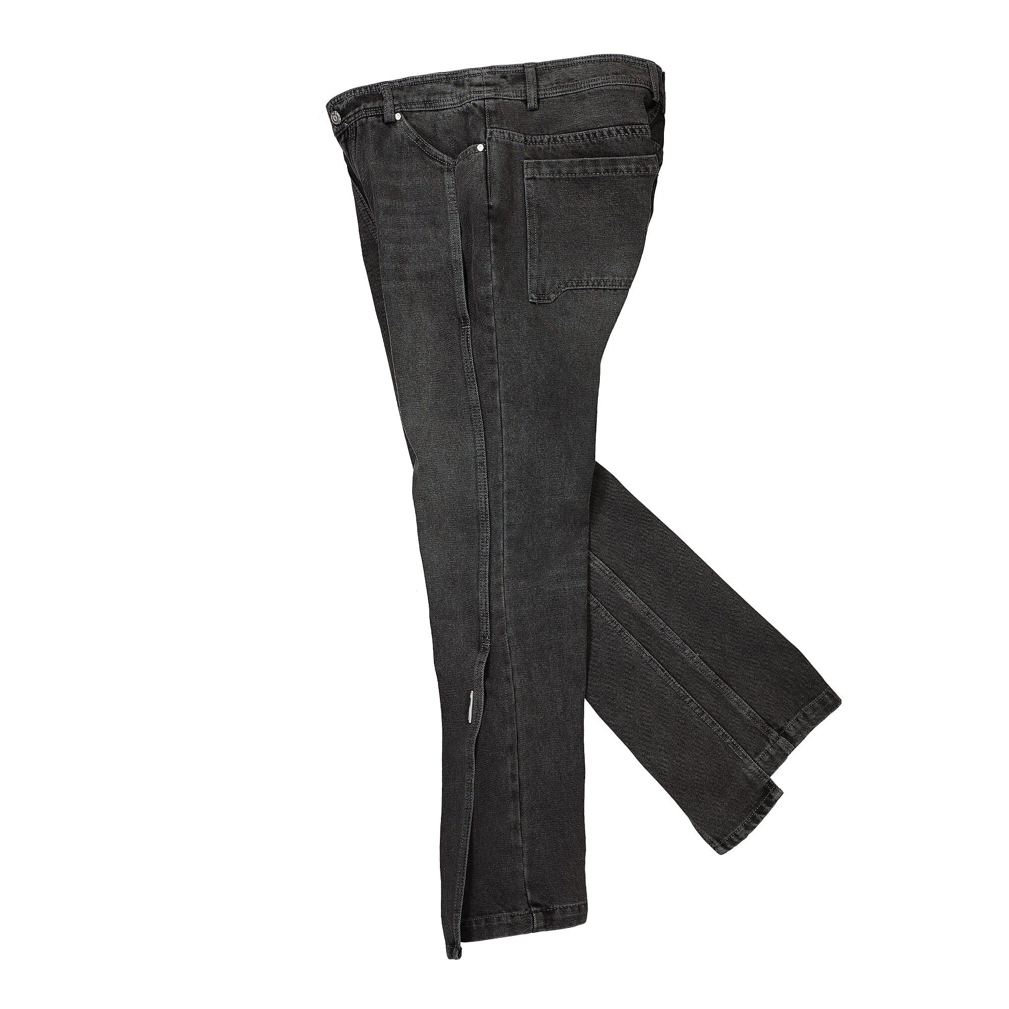 C2H4 Layered Flappy Jeans