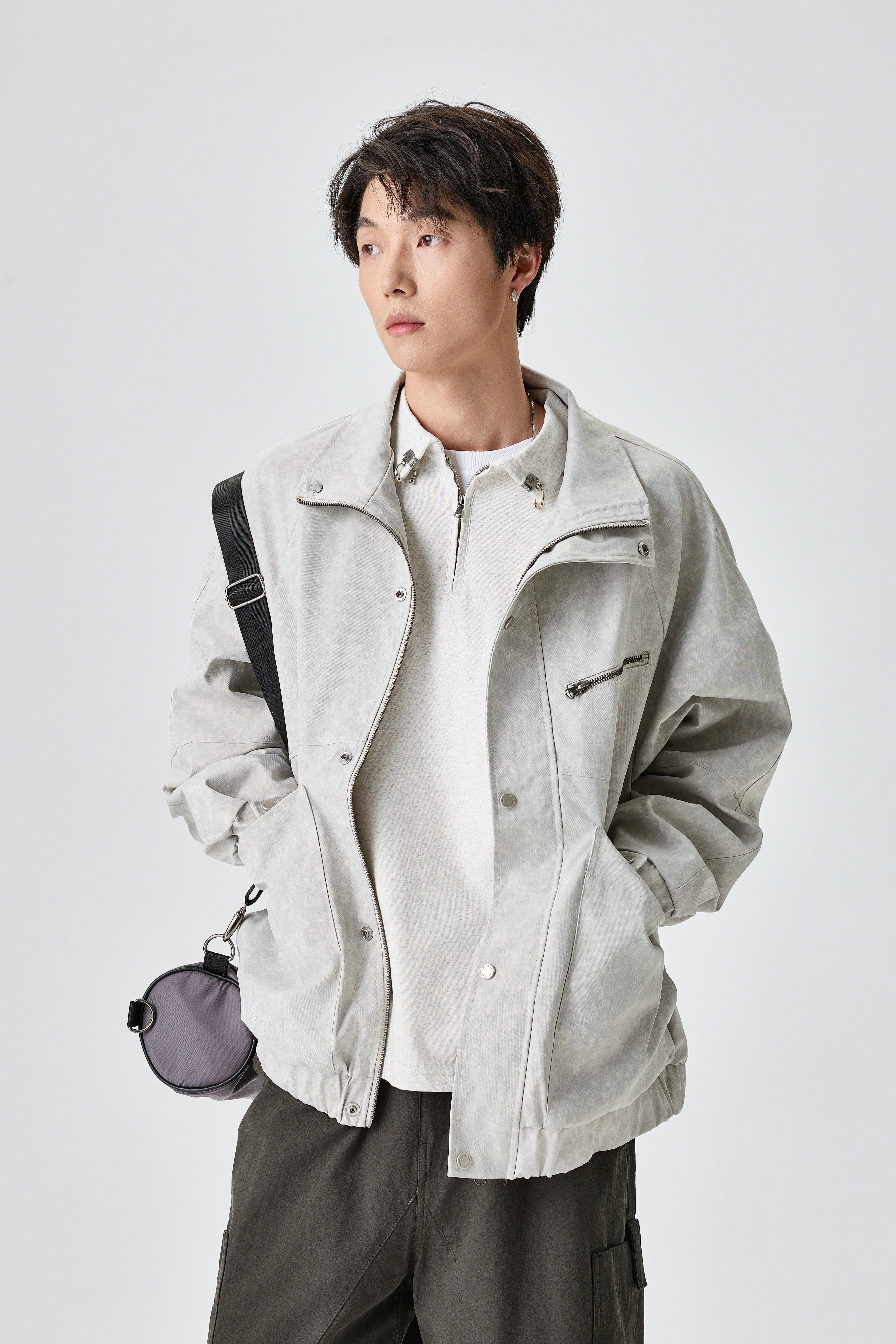 WHITE* Relaxed Fit White Jacket