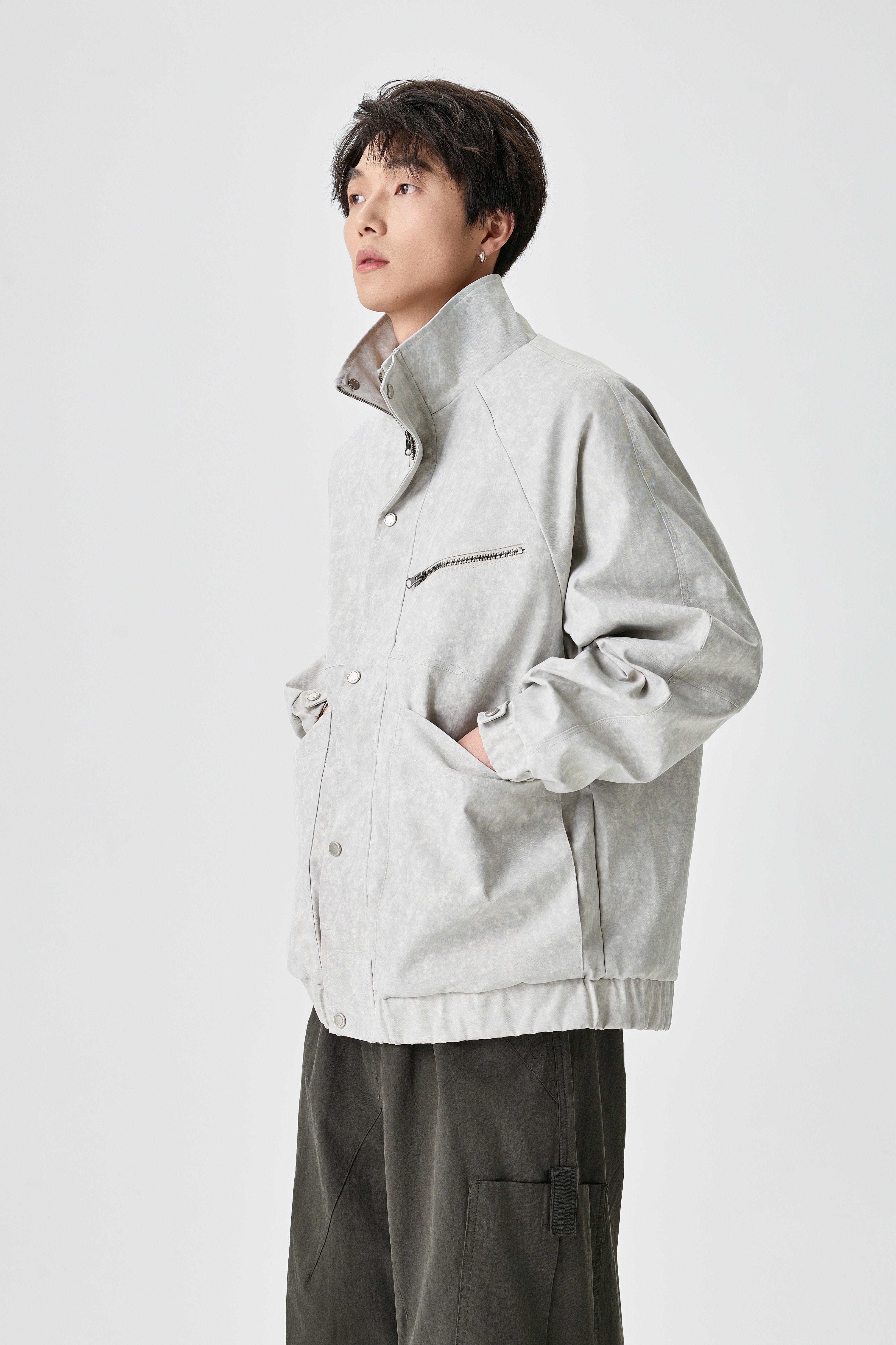 WHITE* Relaxed Fit White Jacket