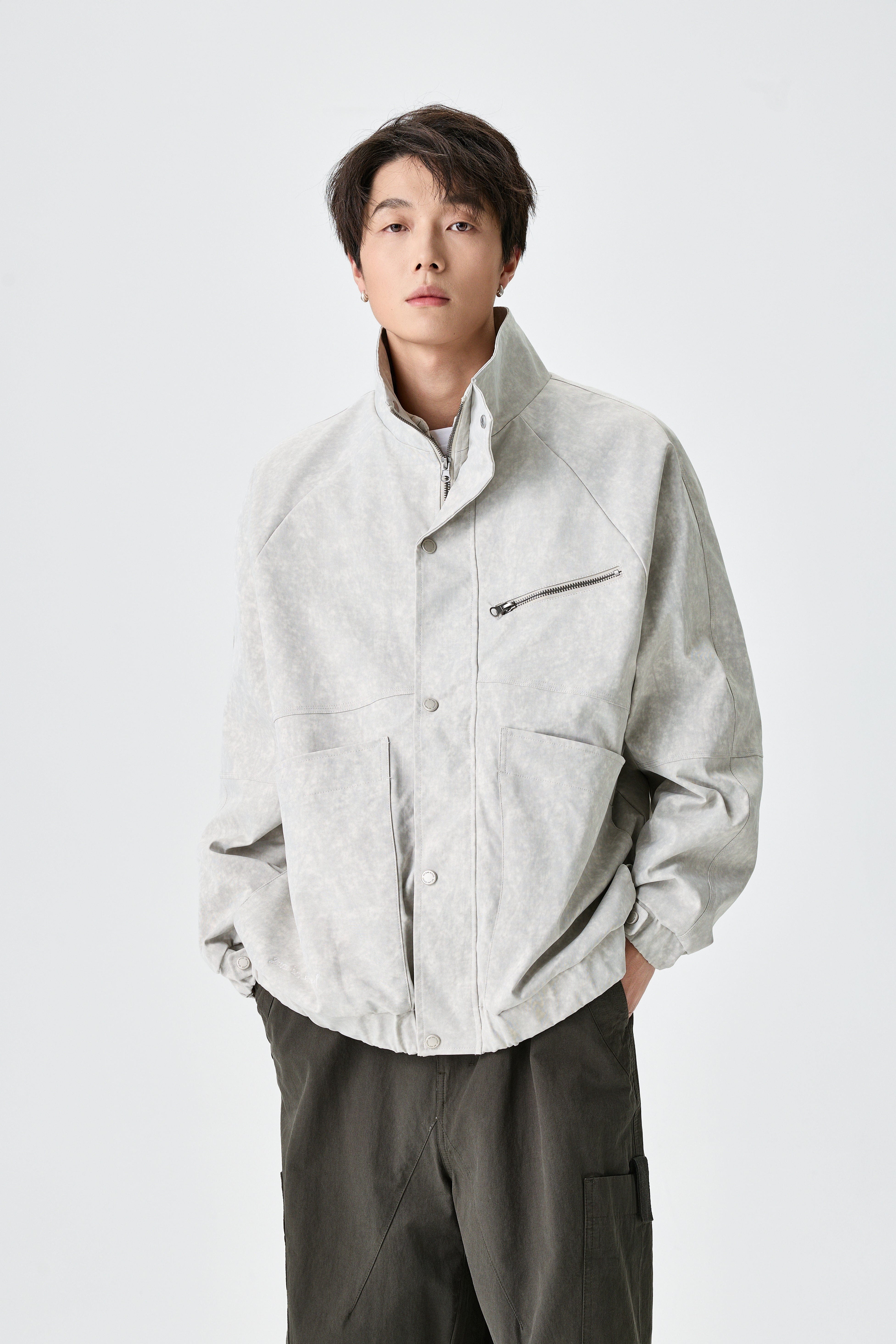WHITE* Relaxed Fit White Jacket