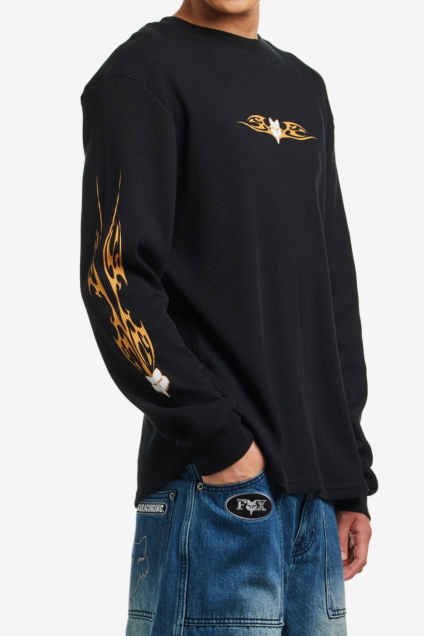 FOX LAB TRIBAL LONG SLEEVE TOP