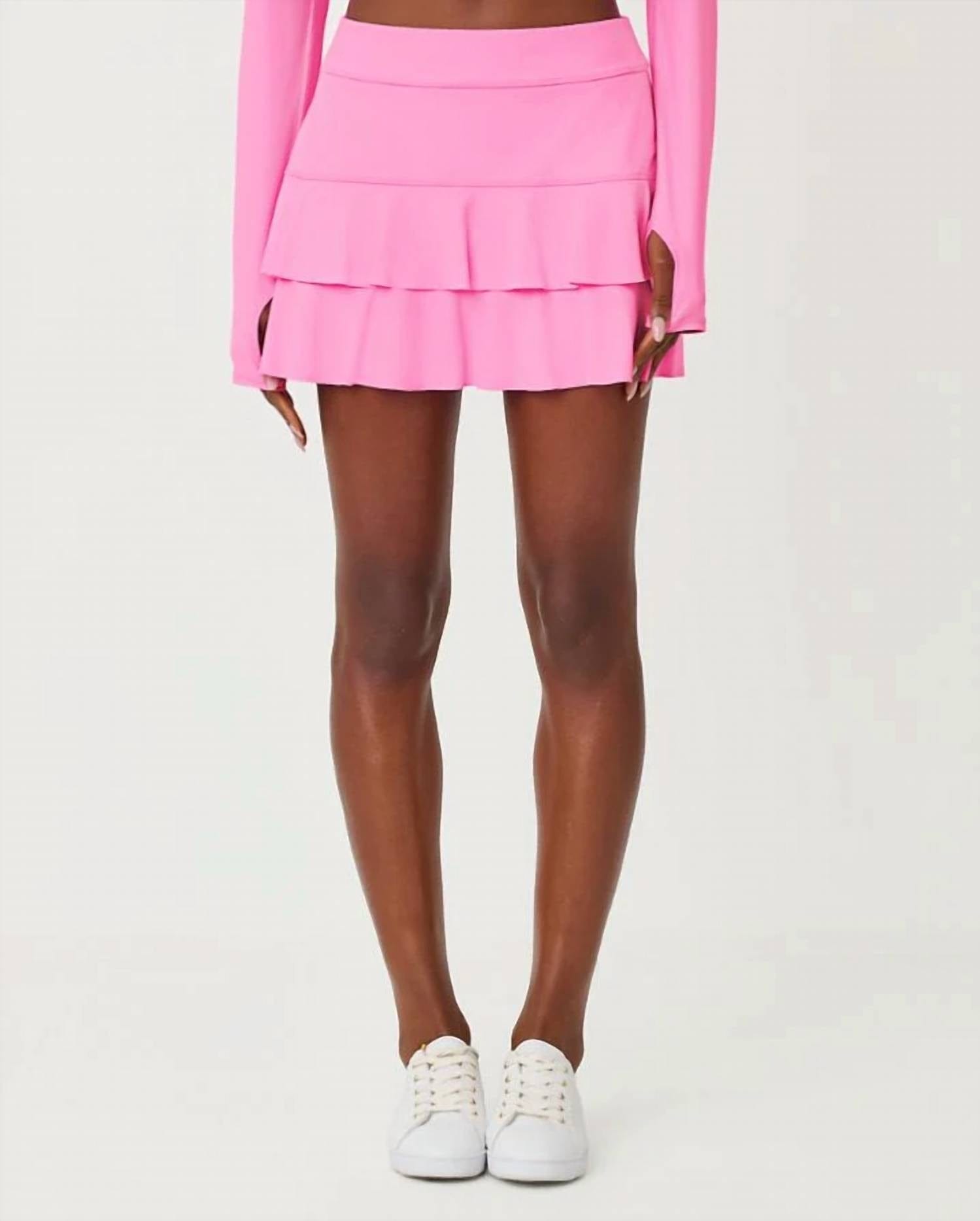 WORTH Lunan Upf 50+ Skort In Pink Worth