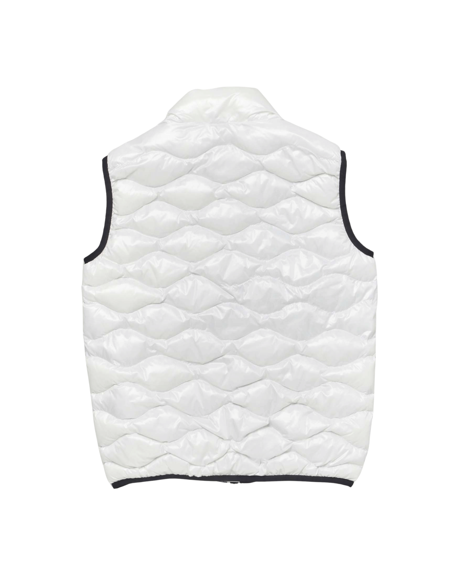 White Danny Lightweight Padded Nylon Vest