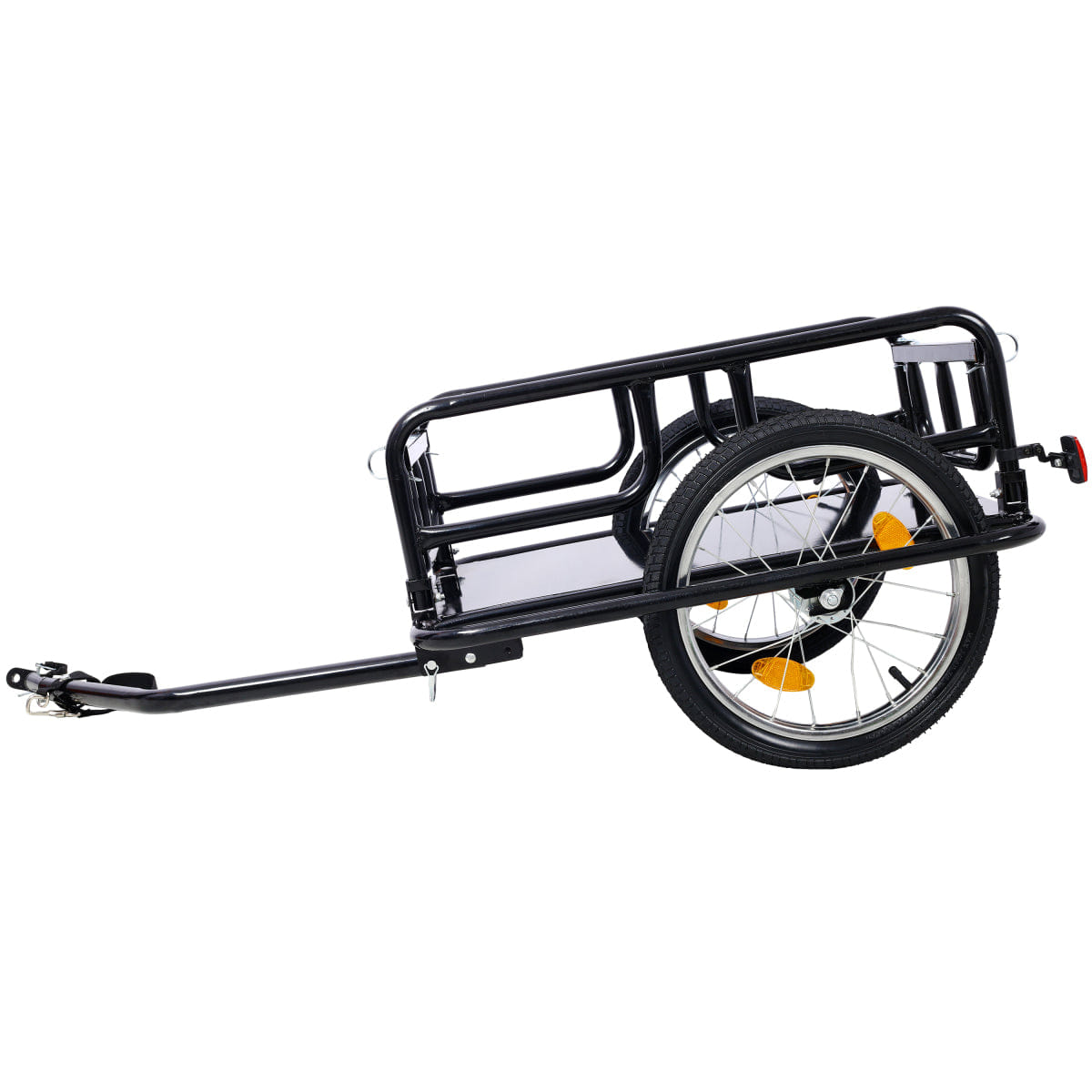 And Streamdale Foldable Bike Cargo Trailer with Universal Hitch and 16" Wheels