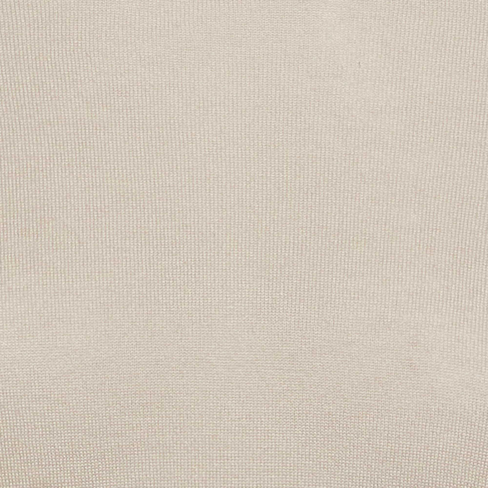 Max Mara Studio Beige Knit Turtle Neck Sweater