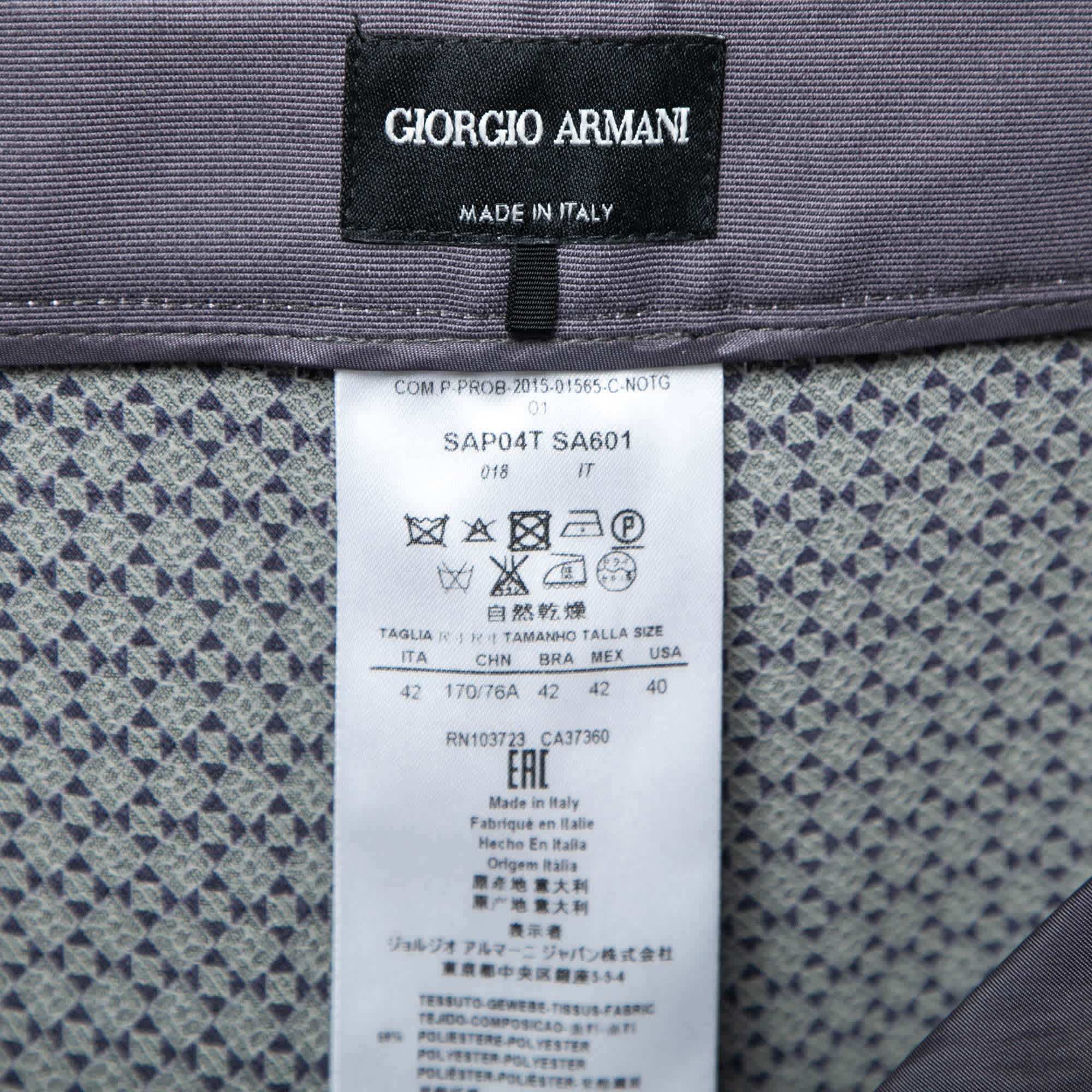 Purple & Grey Patterned Knit Pants