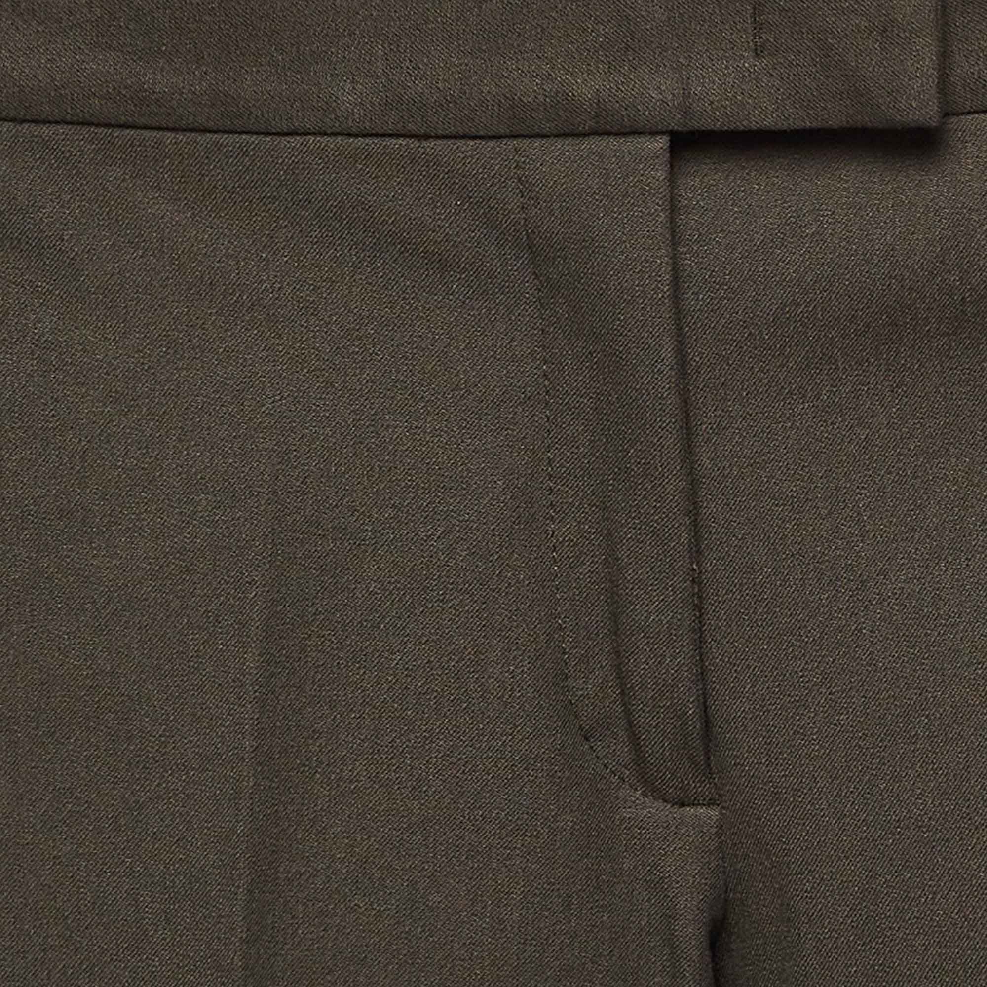 GABARDINE Joseph Green Gabardine Ankle - Length Pants