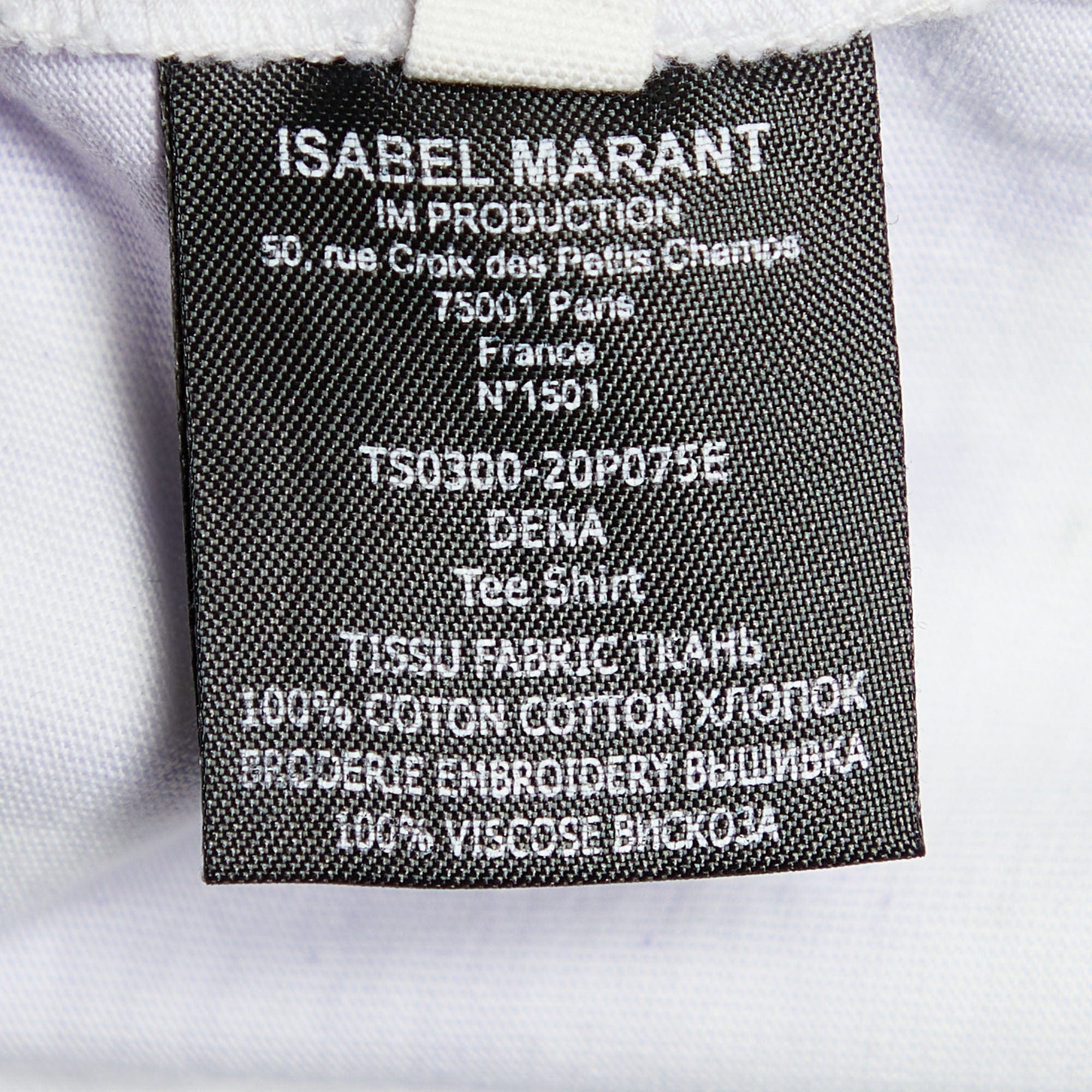 Isabel Marant Etoile Jersey Tie & Dye Dena T - Shirt