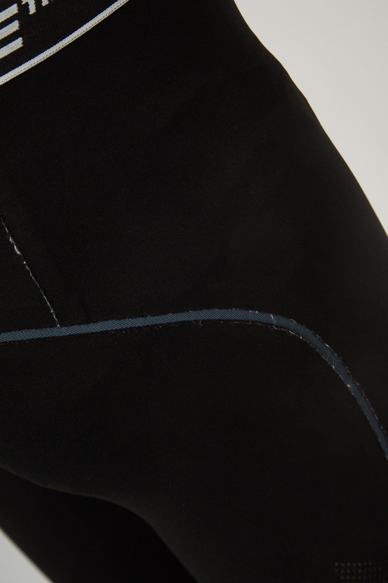 Logo Black Logo Intarsia Knit Active Wear Leggings