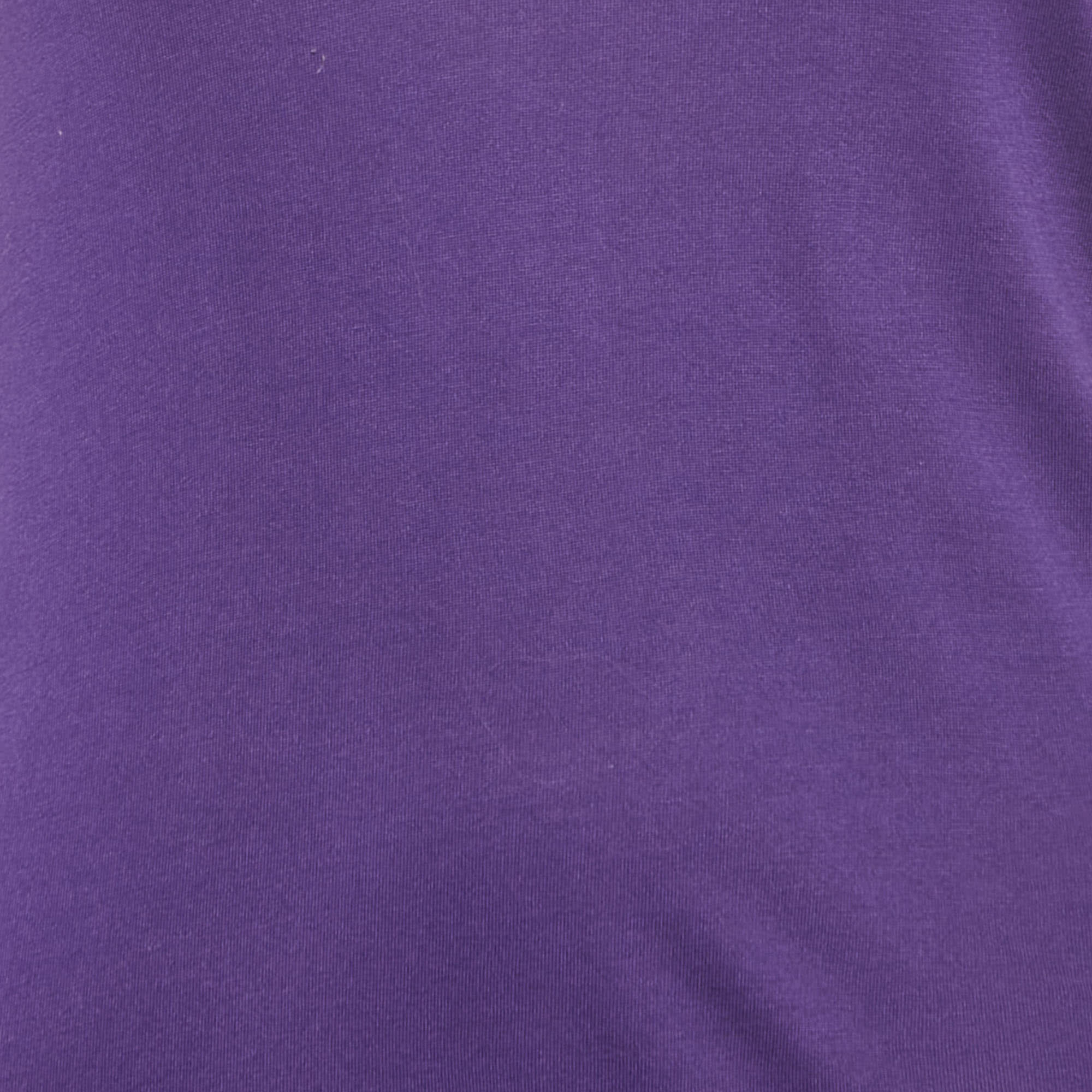Purple Brit Purple Jersey Scoop Neck T - Shirt
