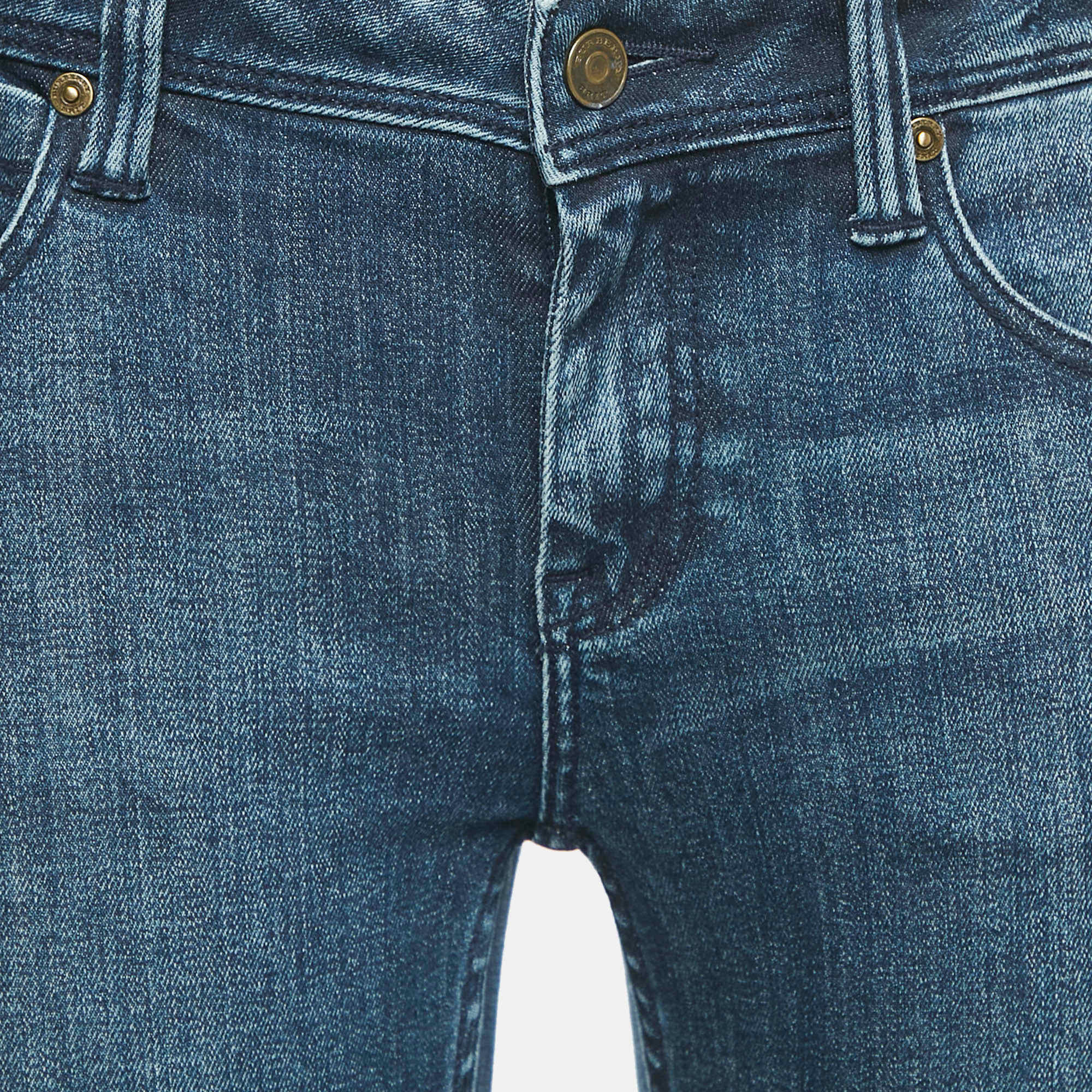Blue Brit Blue Denim Bexton Skinny Jeans M Waist 27"