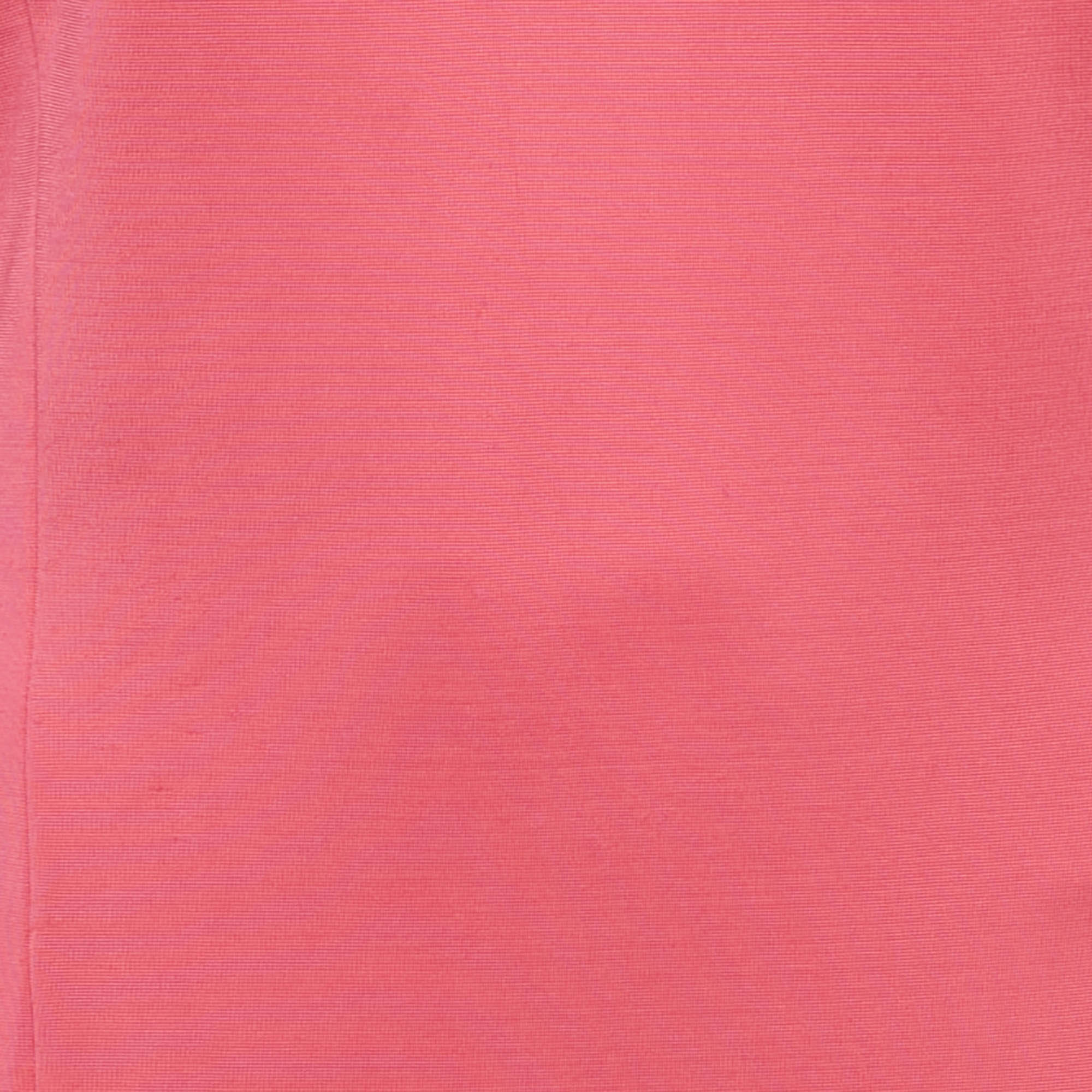 Elizabeth And James Pink Jersey Maxi Dress