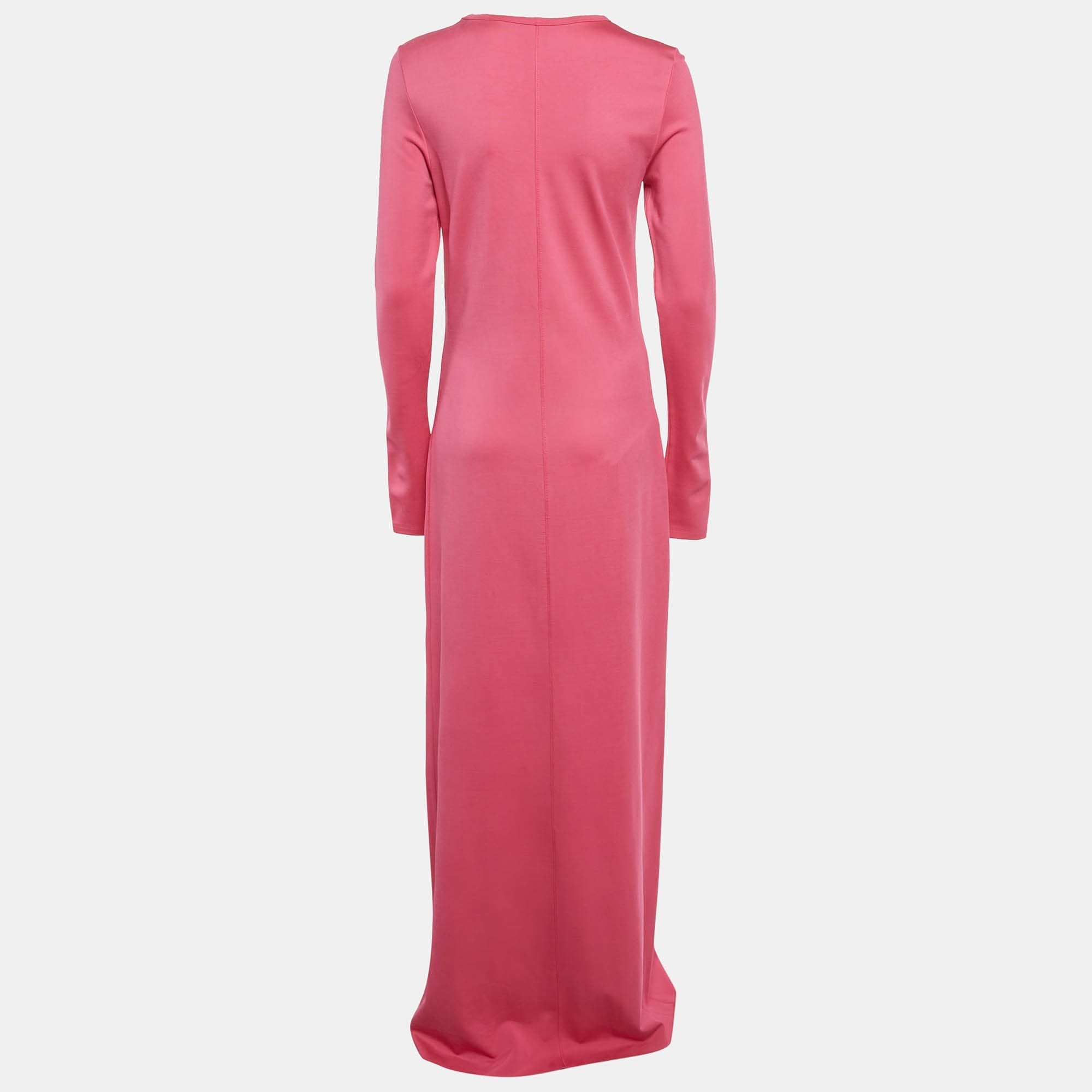 Elizabeth And James Pink Jersey Maxi Dress