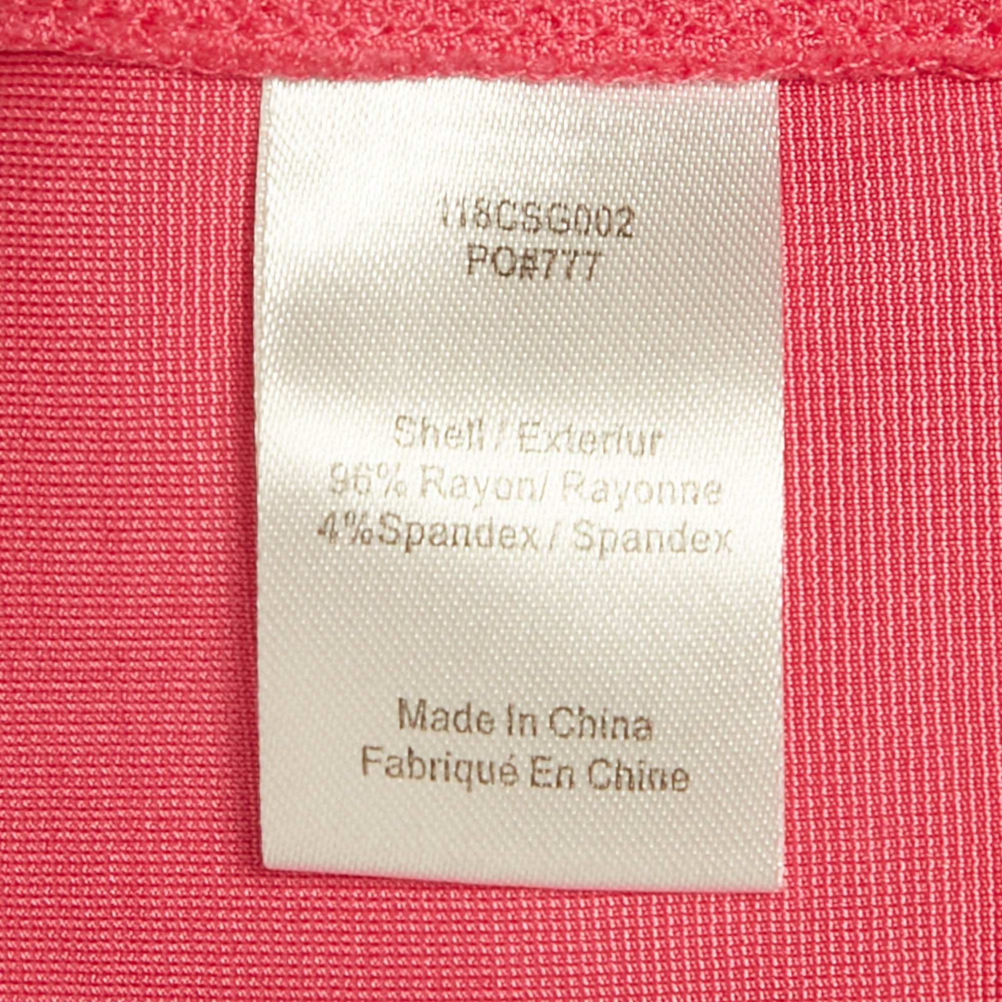 Elizabeth And James Pink Jersey Maxi Dress