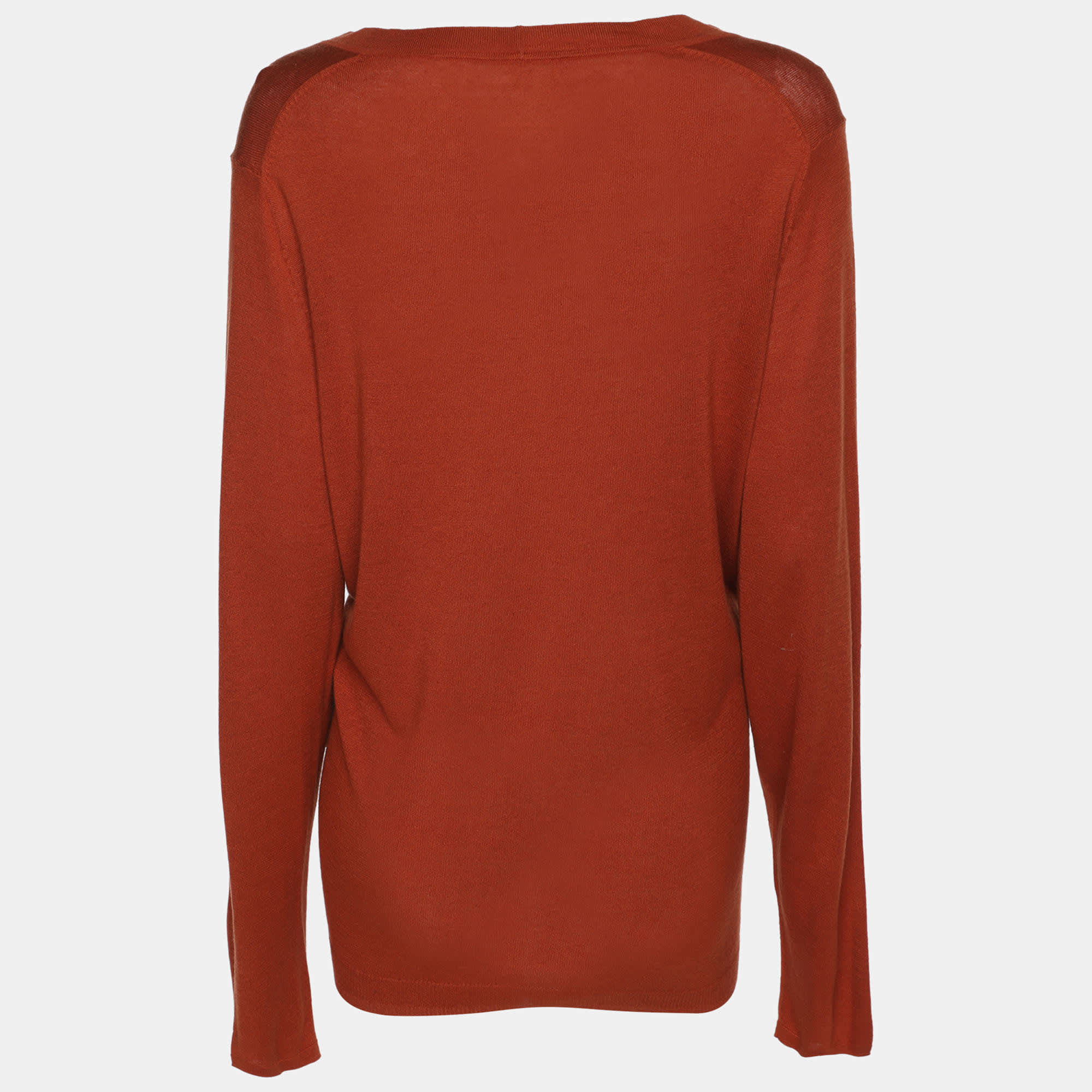 Elie Tahari Bronze Stretch Knit Sammy Long Sleeve Shirt