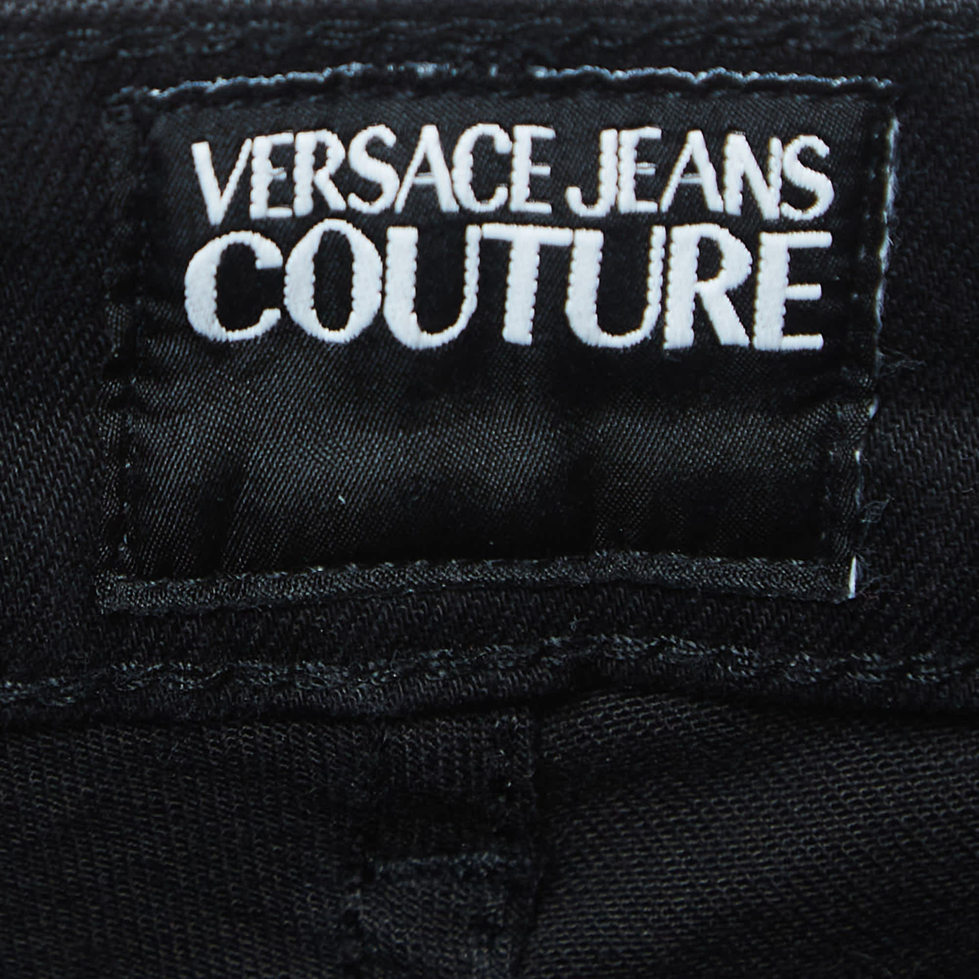 COUTURE Jeans Couture Black Denim Slim Fit Jeans M Waist 30"