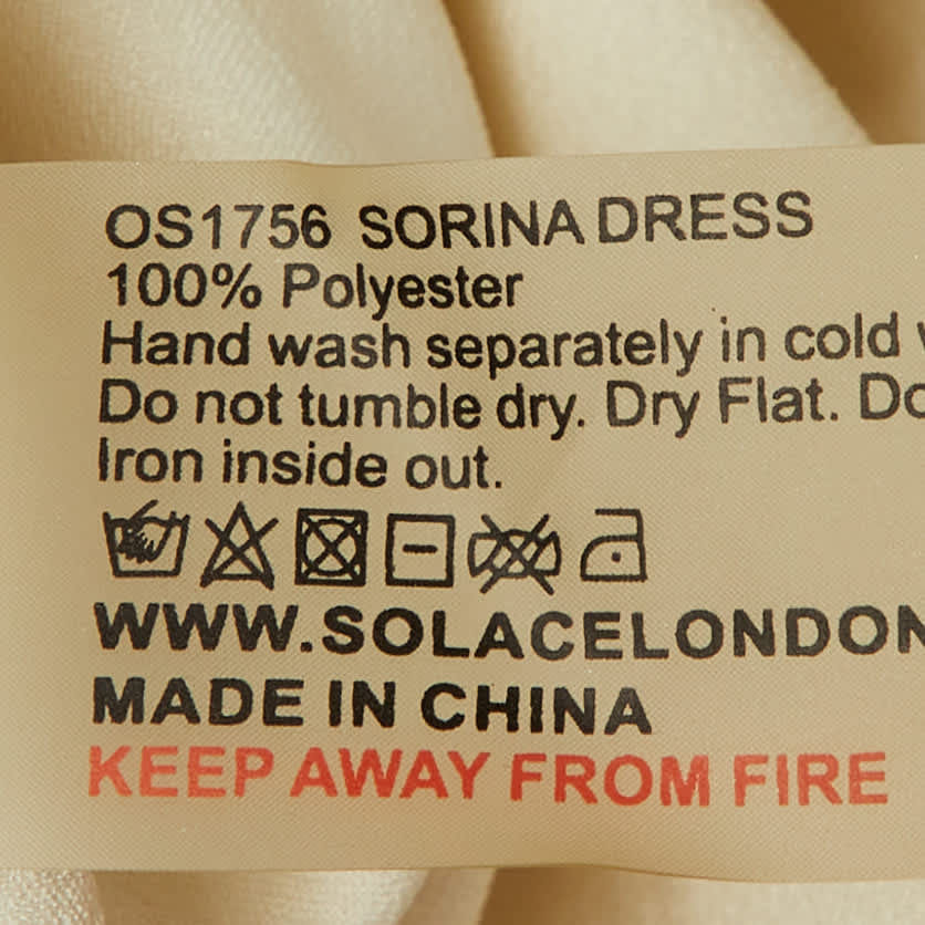 ONE Ivory Satin Sorina One Shoulder Dress