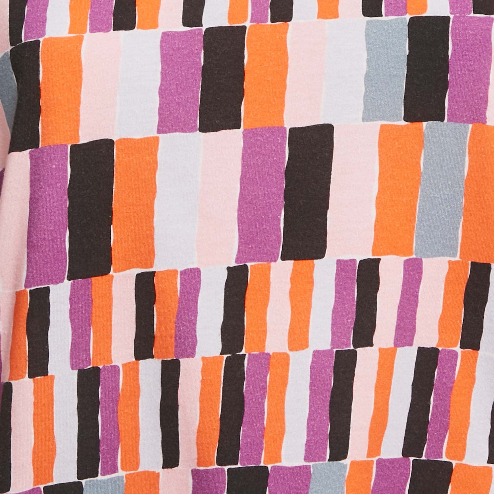 Emilio Pucci Multicolor Printed Jersey T - Shirt