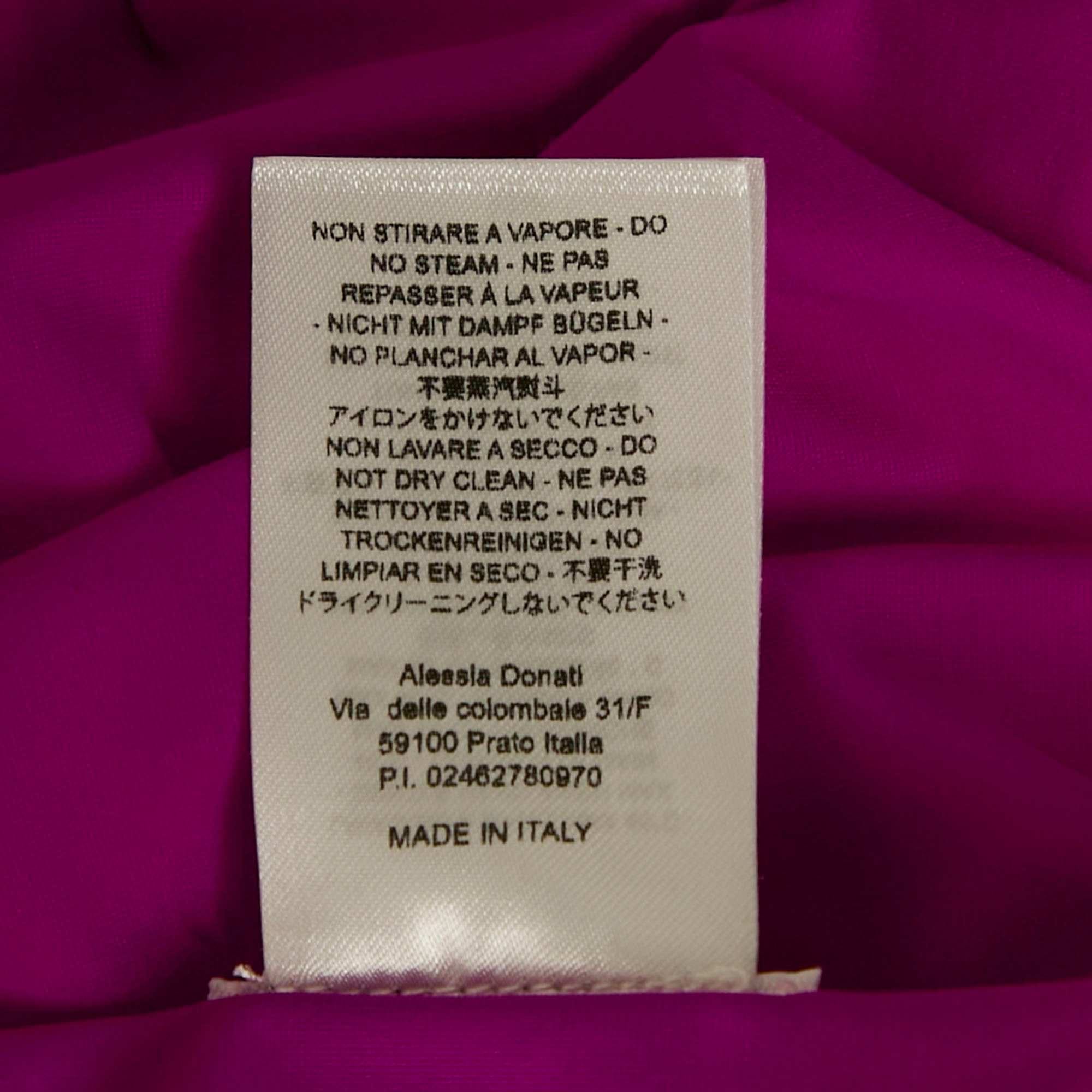 Amazuin Pink Jersey Tie - Up Detail Midi Issad Dress One Size
