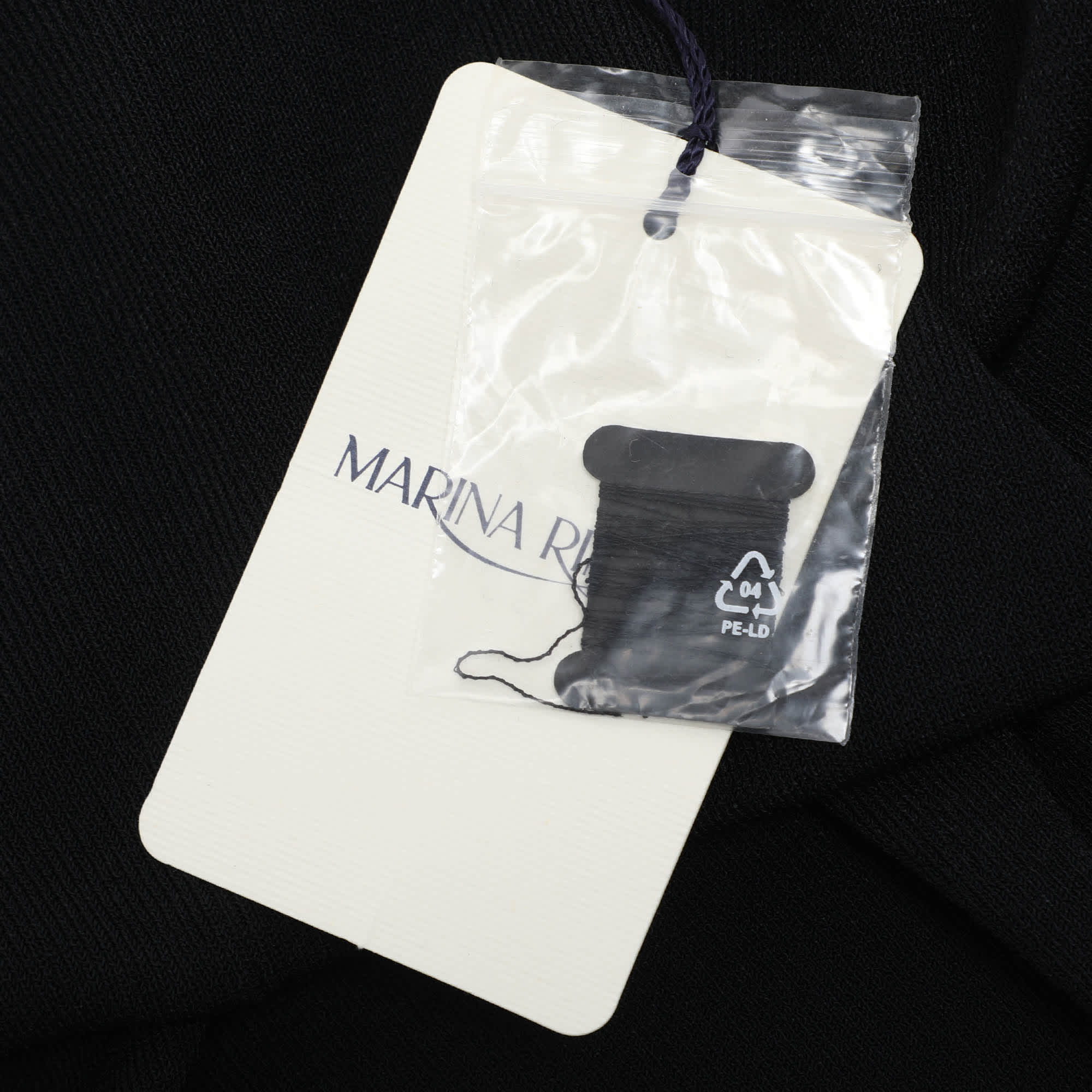 Marina Rinaldi Black Jersey Cardigan Set