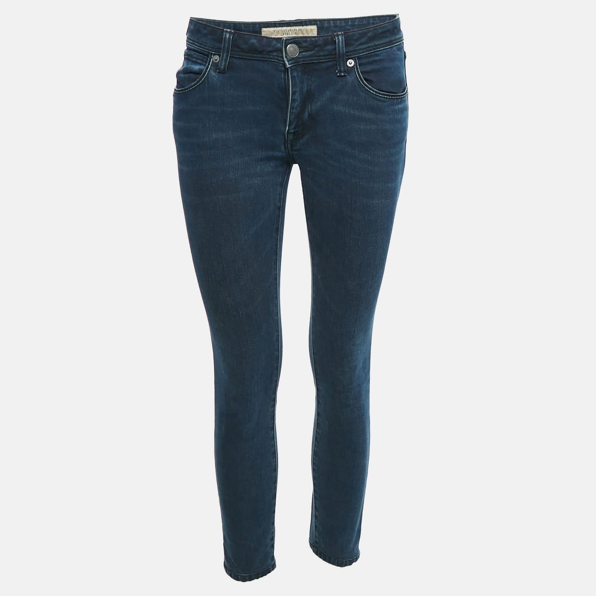 Blue Brit Blue Denim Skin Fit Jeans M Waist 28"