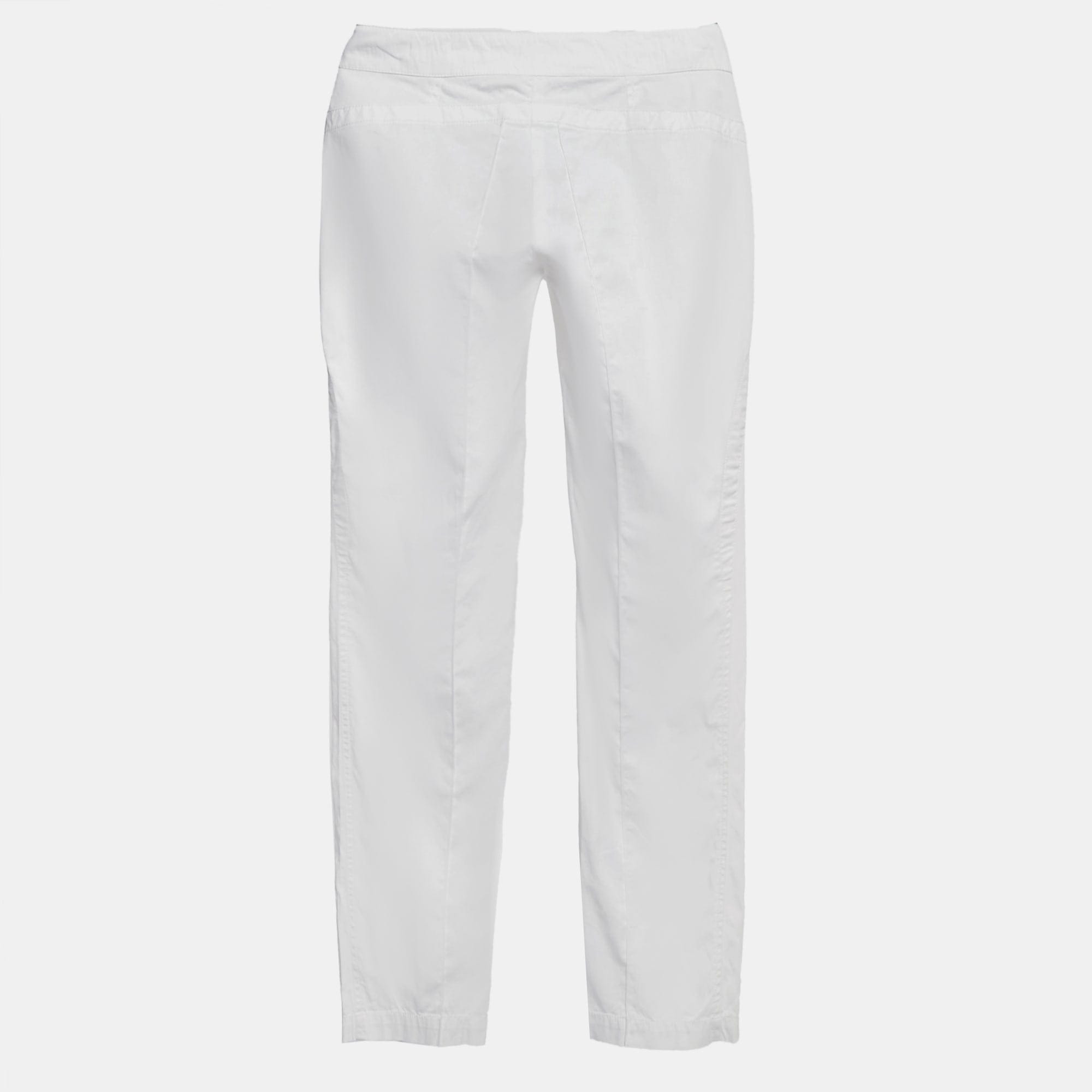 COUTURE Jeans Couture White Cotton Trousers