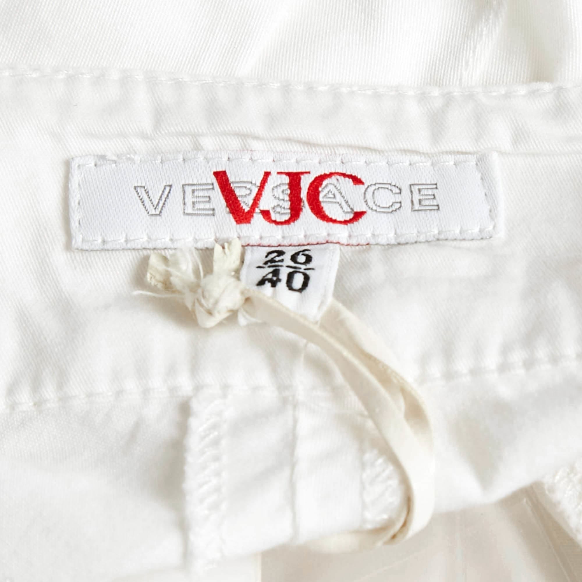 COUTURE Jeans Couture White Cotton Trousers