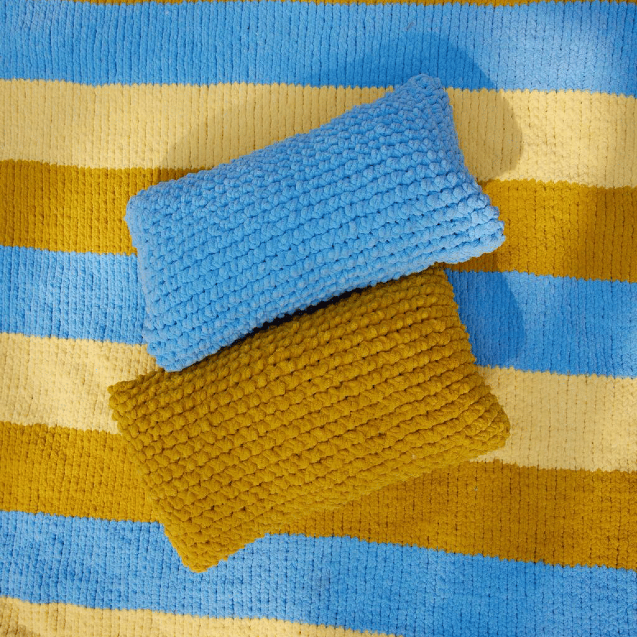 Loving Slowly AURELIA CLOUD KNIT RECTANGULAR CUSHION COVER